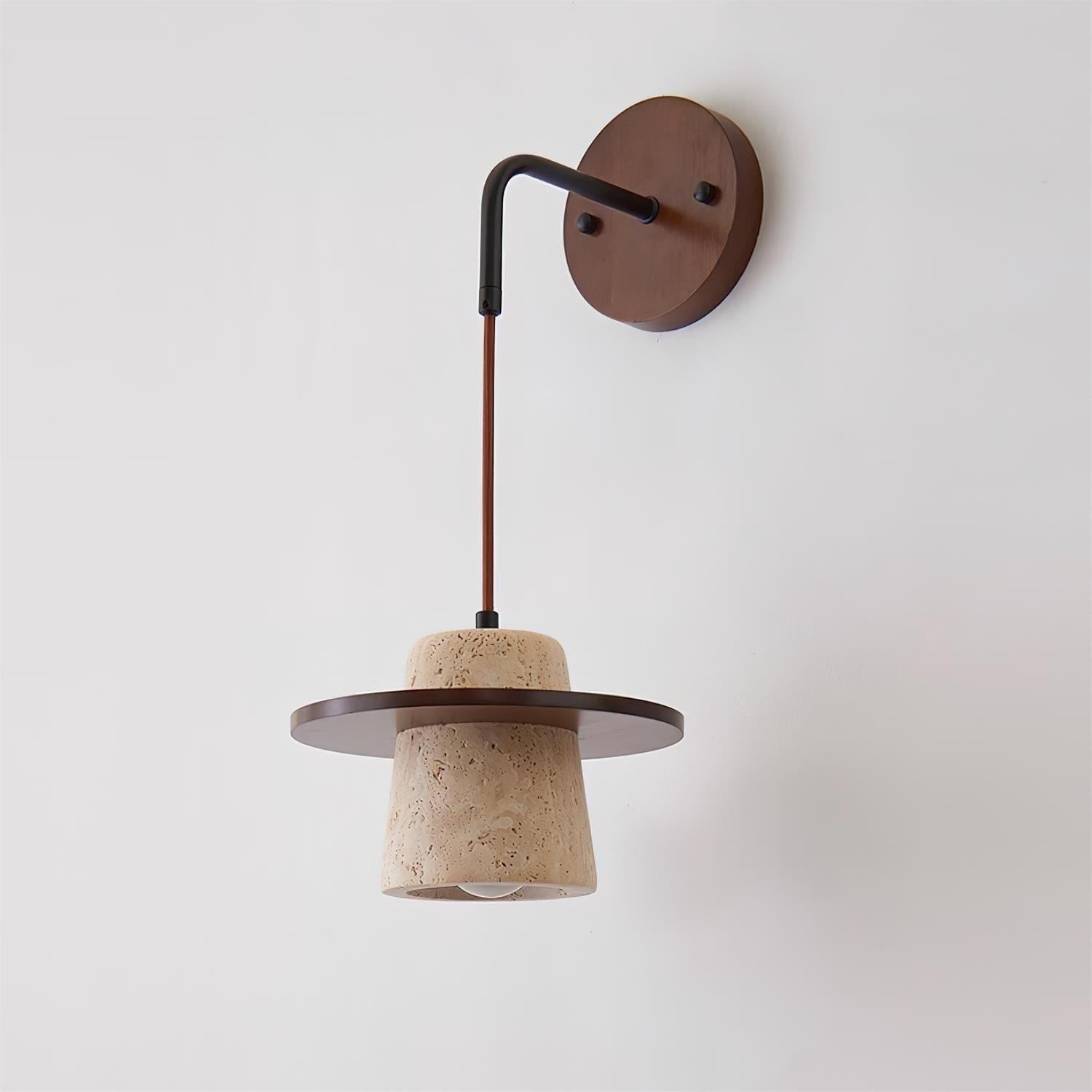 Mismon Natuursteen Wandlamp