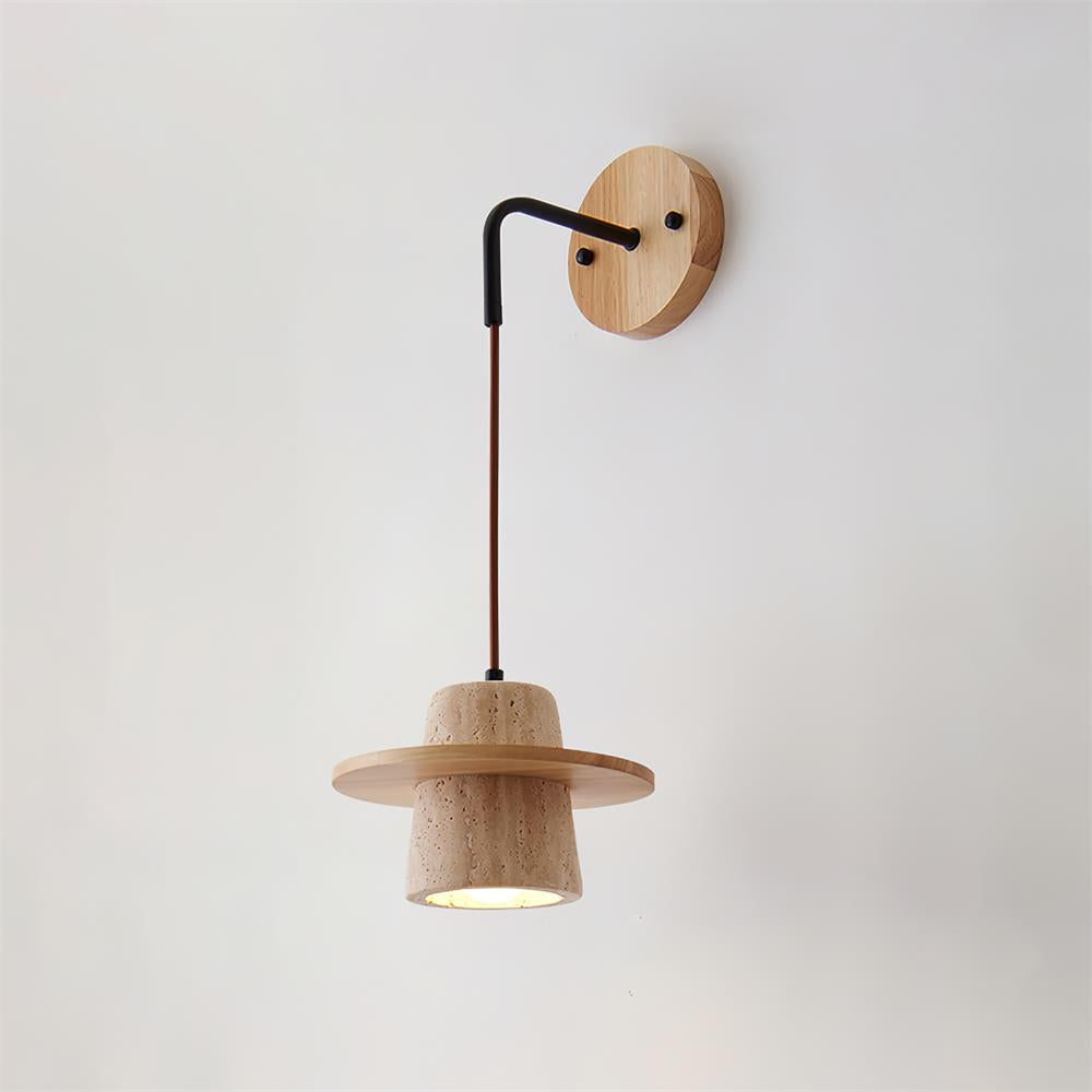 Mismon Natuursteen Wandlamp