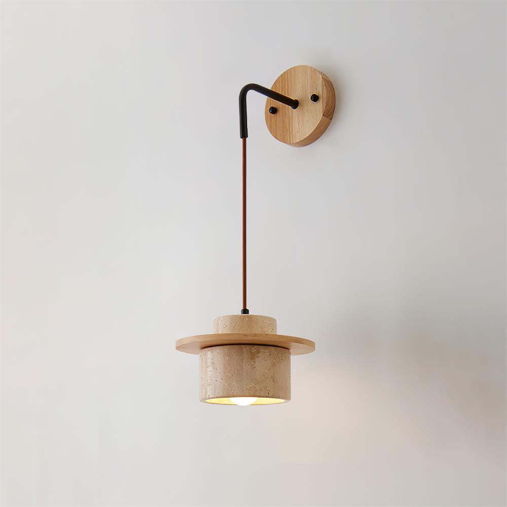 Mismon Natuursteen Wandlamp