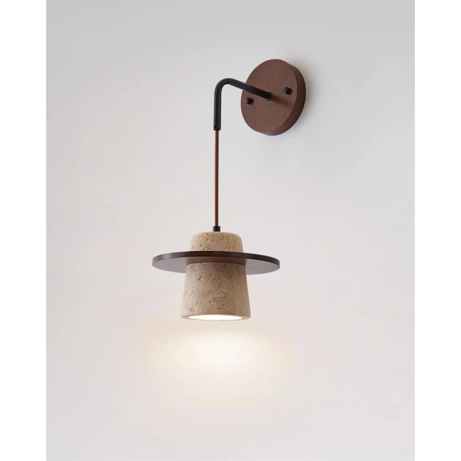 Mismon Natuursteen Wandlamp