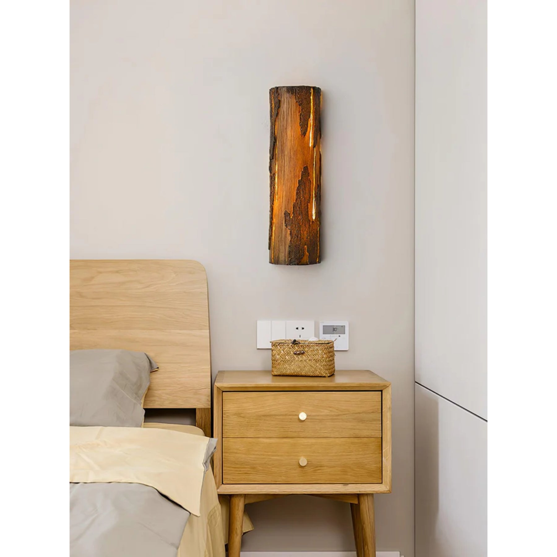 Takeno Boomstam Wandlamp