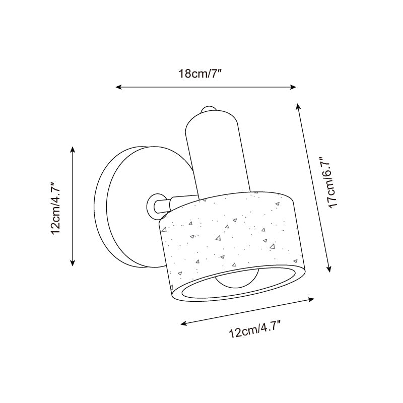 Belunis Natuursteen Wandlamp