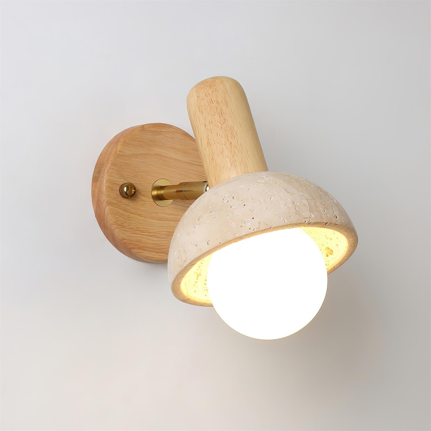 Belunis Natuursteen Wandlamp