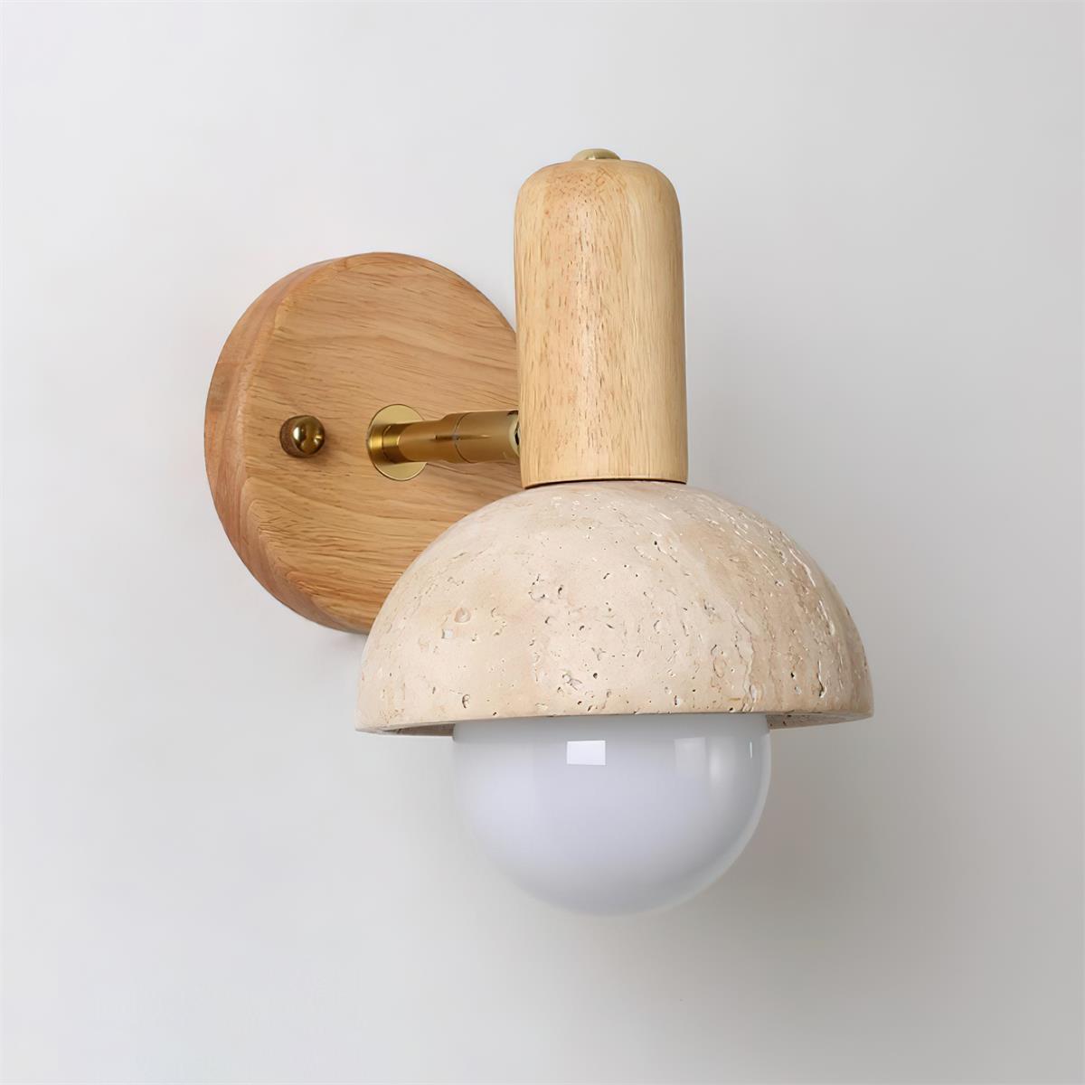 Belunis Natuursteen Wandlamp