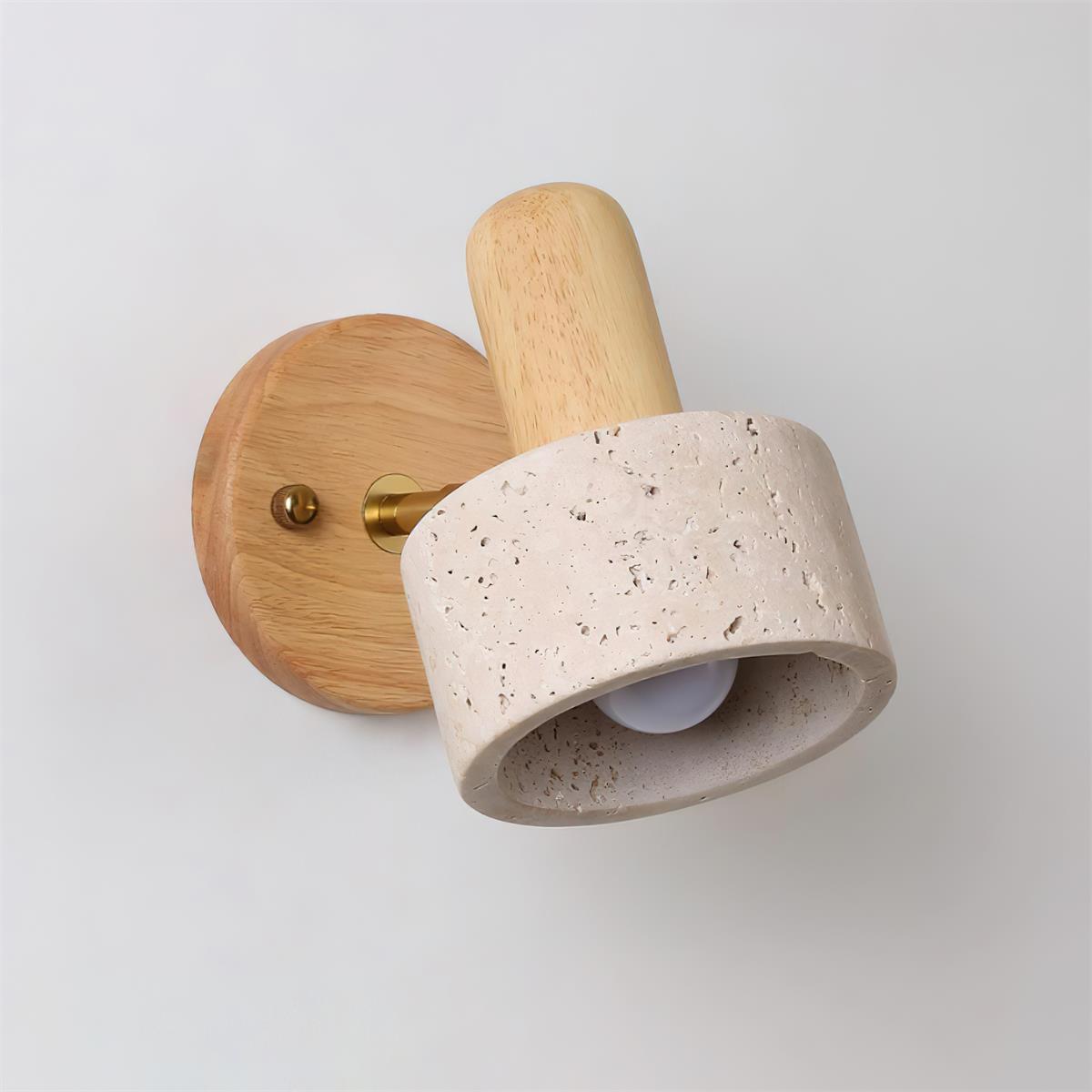 Belunis Natuursteen Wandlamp