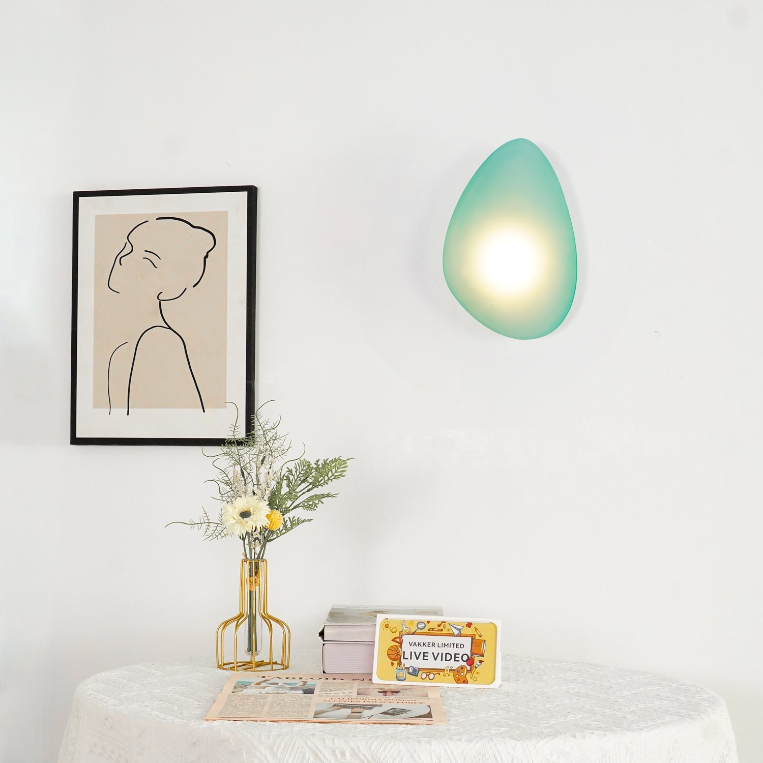 Wallstone Wandlamp