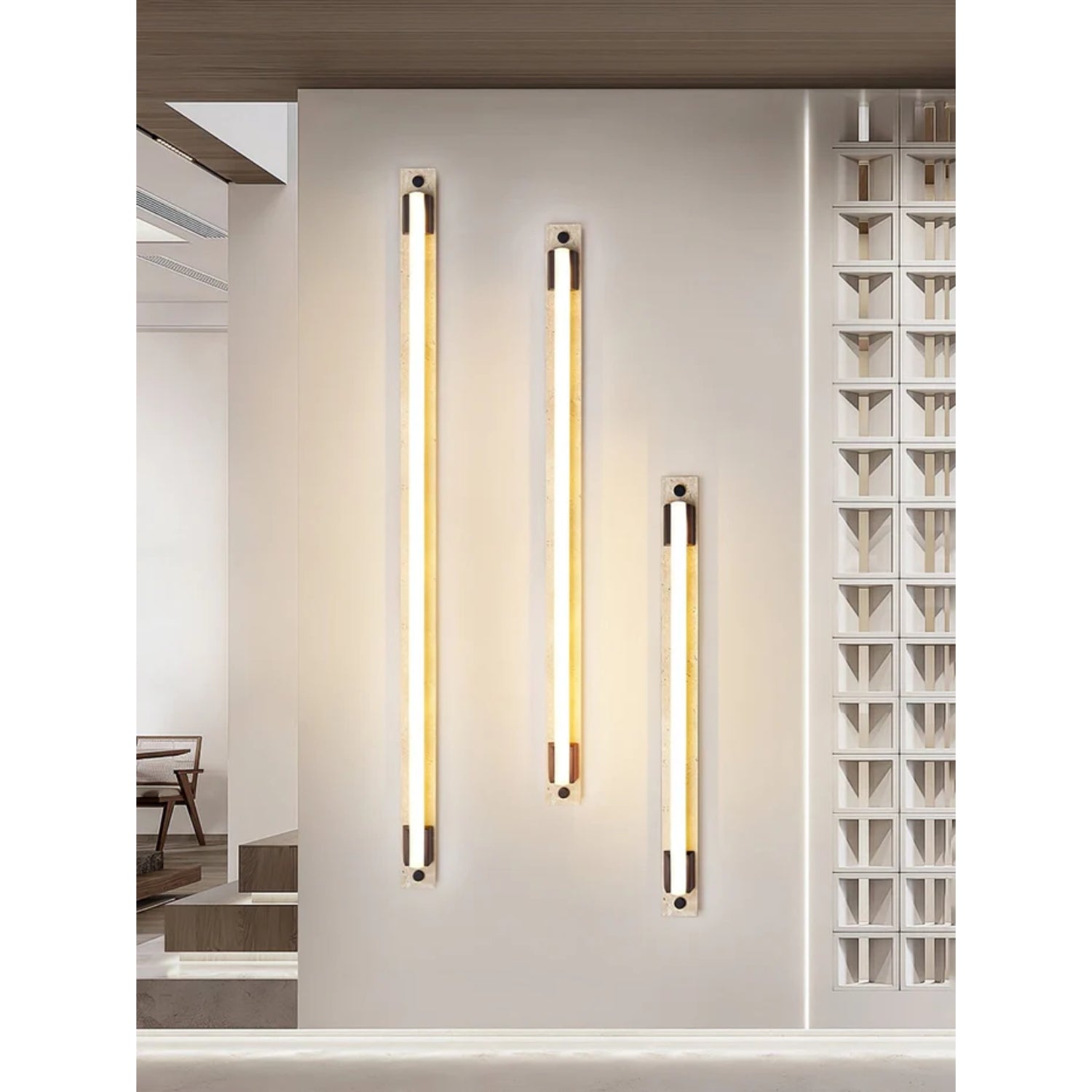 Fomessi Natuursteen Wandlamp