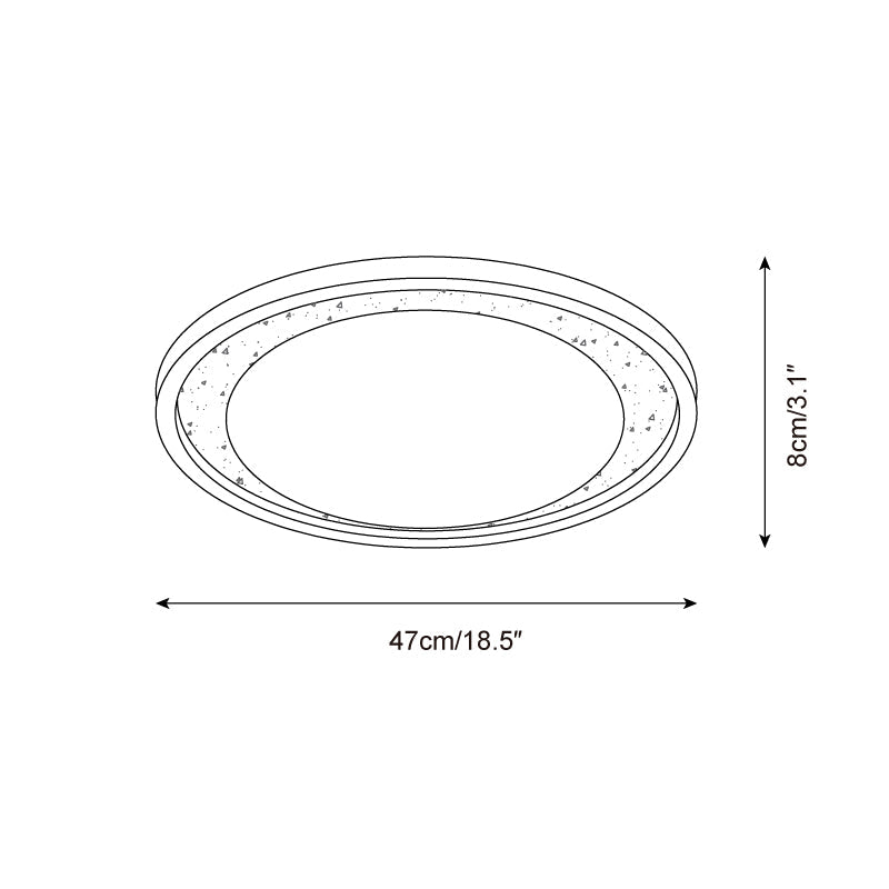 Celdado Natuursteen Plafondlamp
