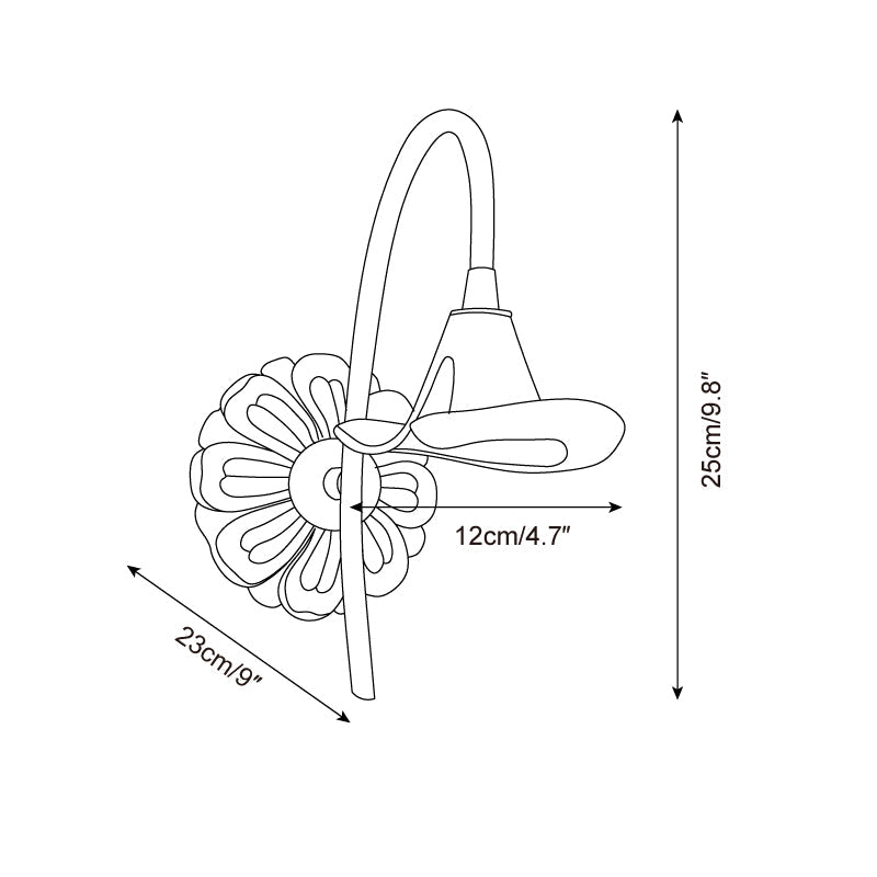 Lampada da parete Lacella
