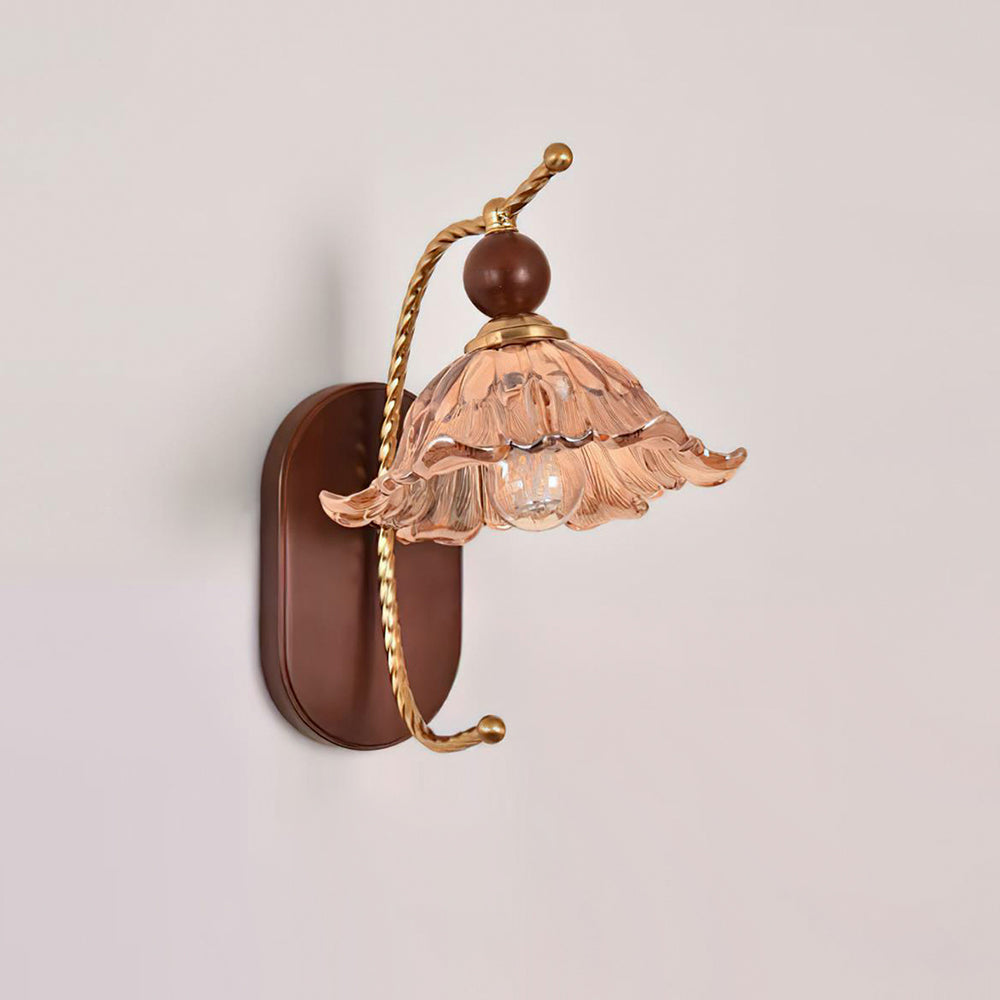 Lampada da parete ad arco Vluro