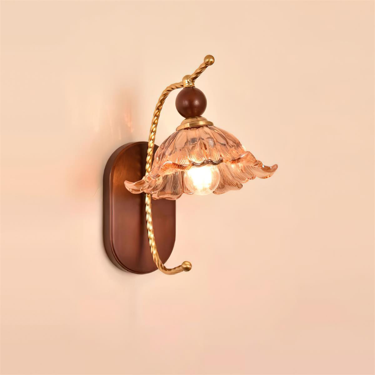 Lampada da parete ad arco Vluro