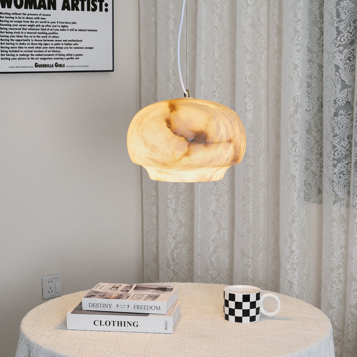 Cenlave Albasten Hanglamp