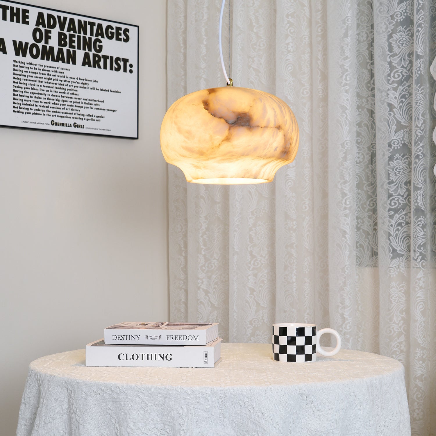 Cenlave Albasten Hanglamp