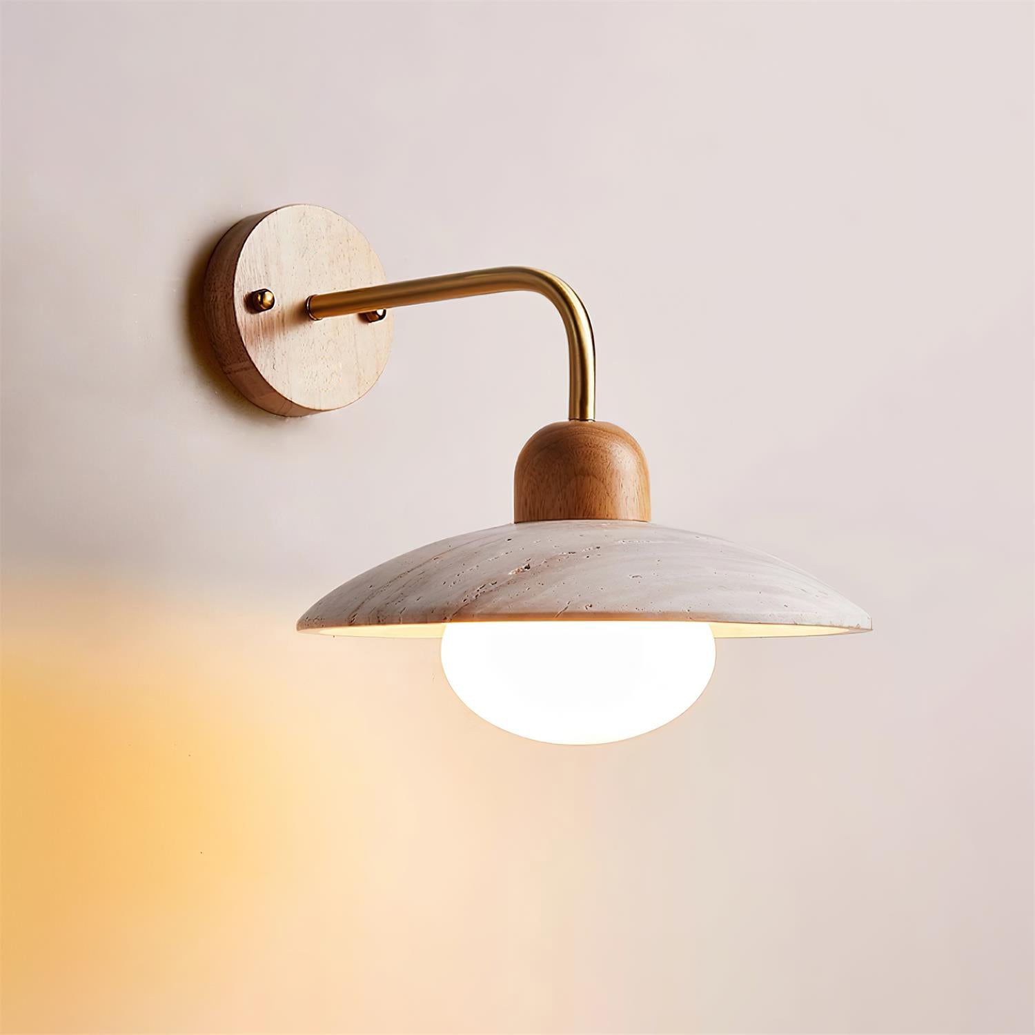 Taleno Travertijn Wandlamp