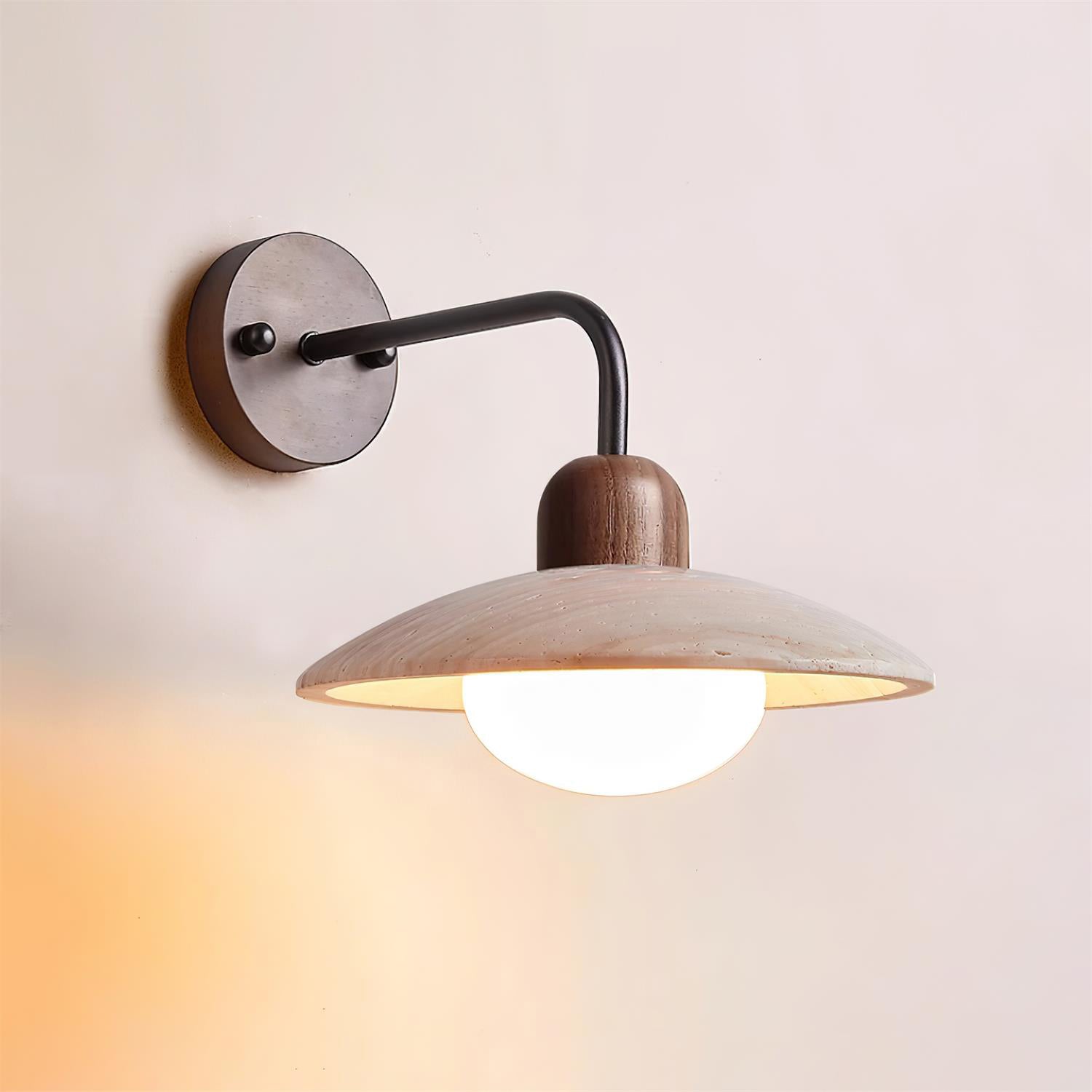 Taleno Travertijn Wandlamp