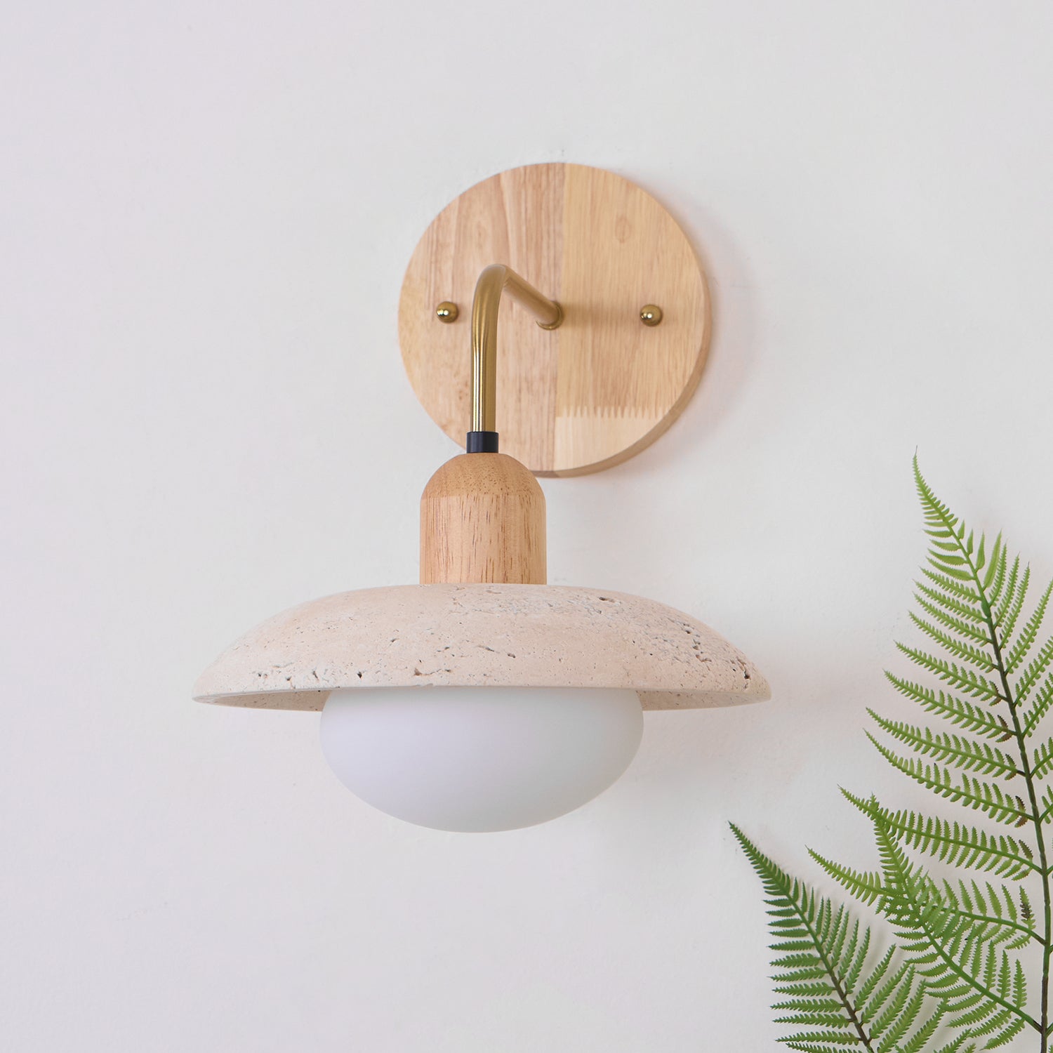 Taleno Travertijn Wandlamp