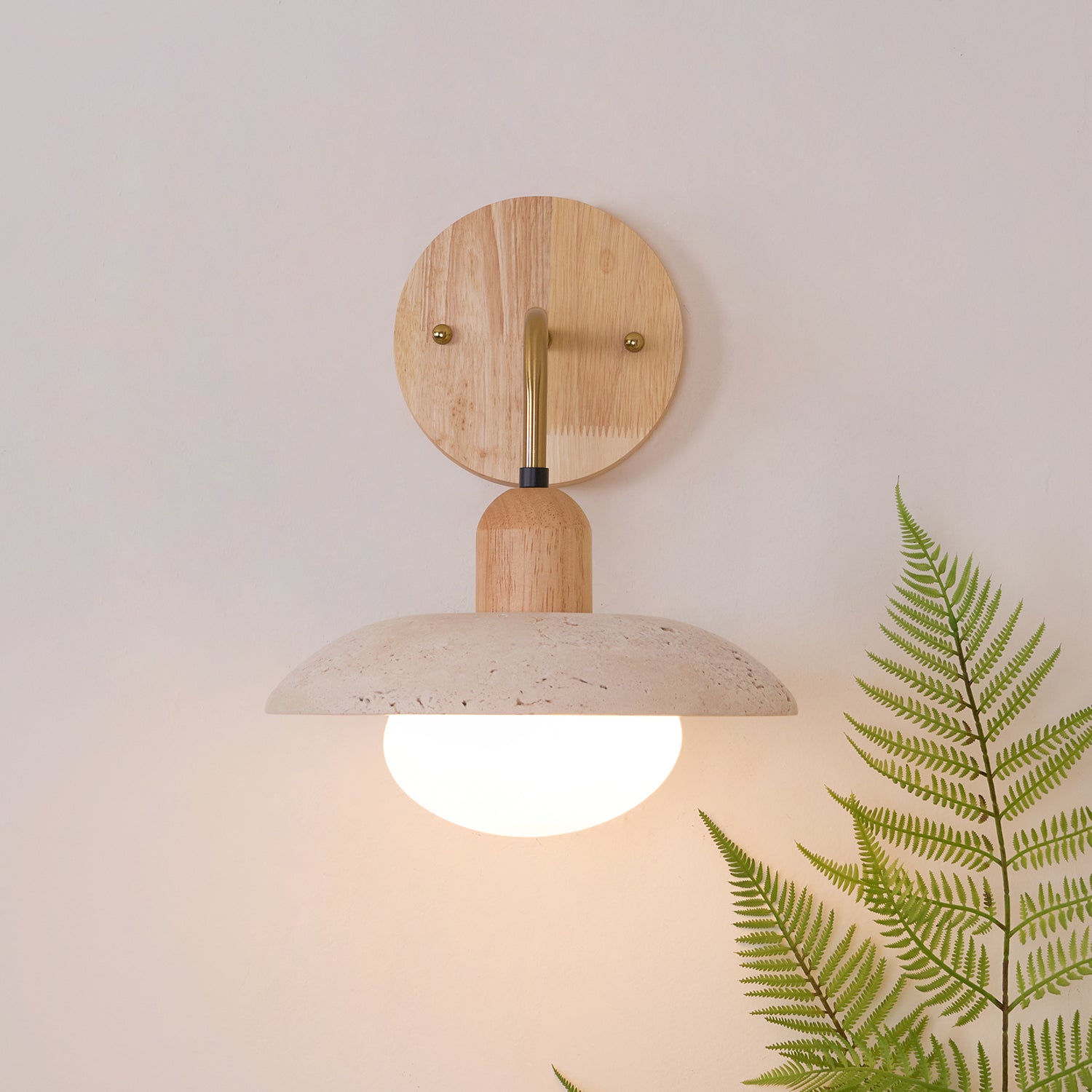 Taleno Travertijn Wandlamp