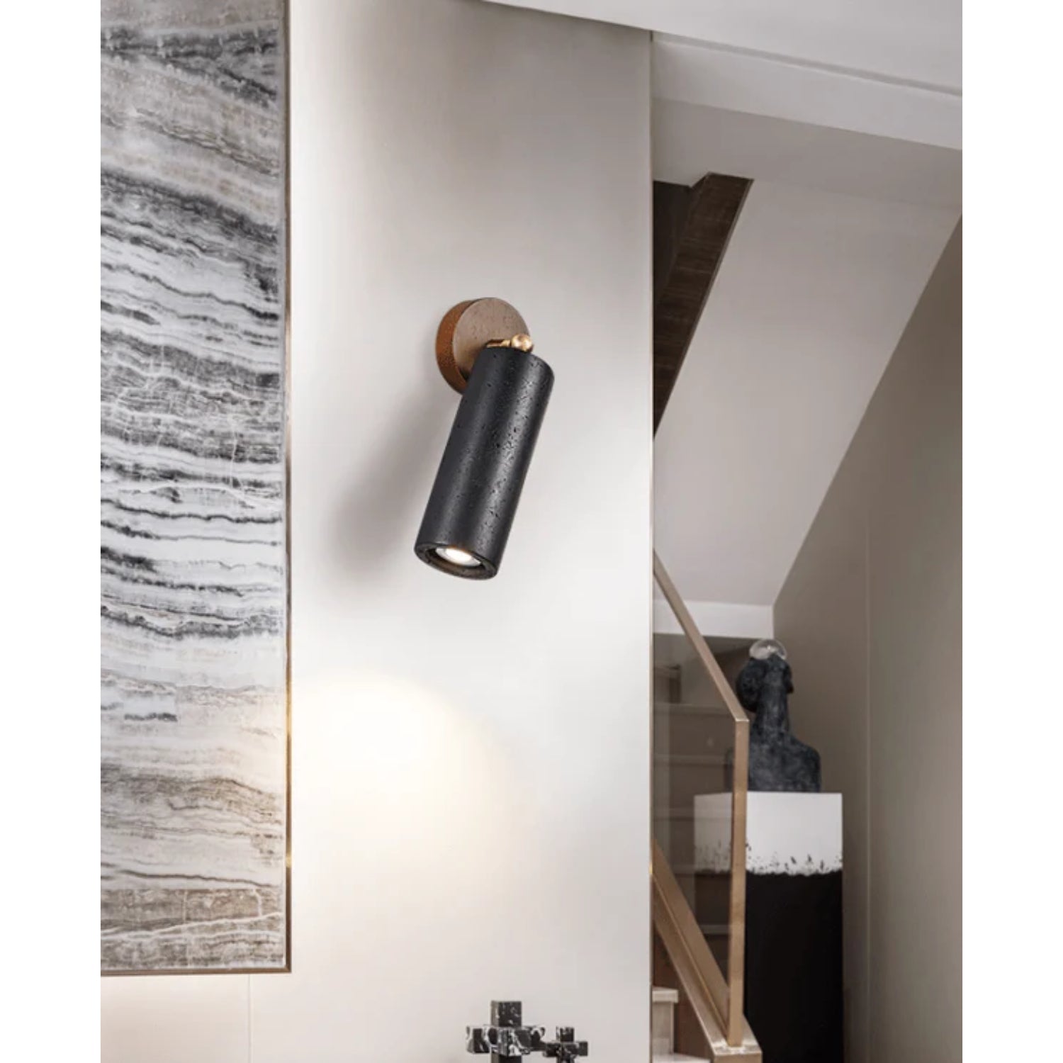 Casimo Natuursteen Wandlamp