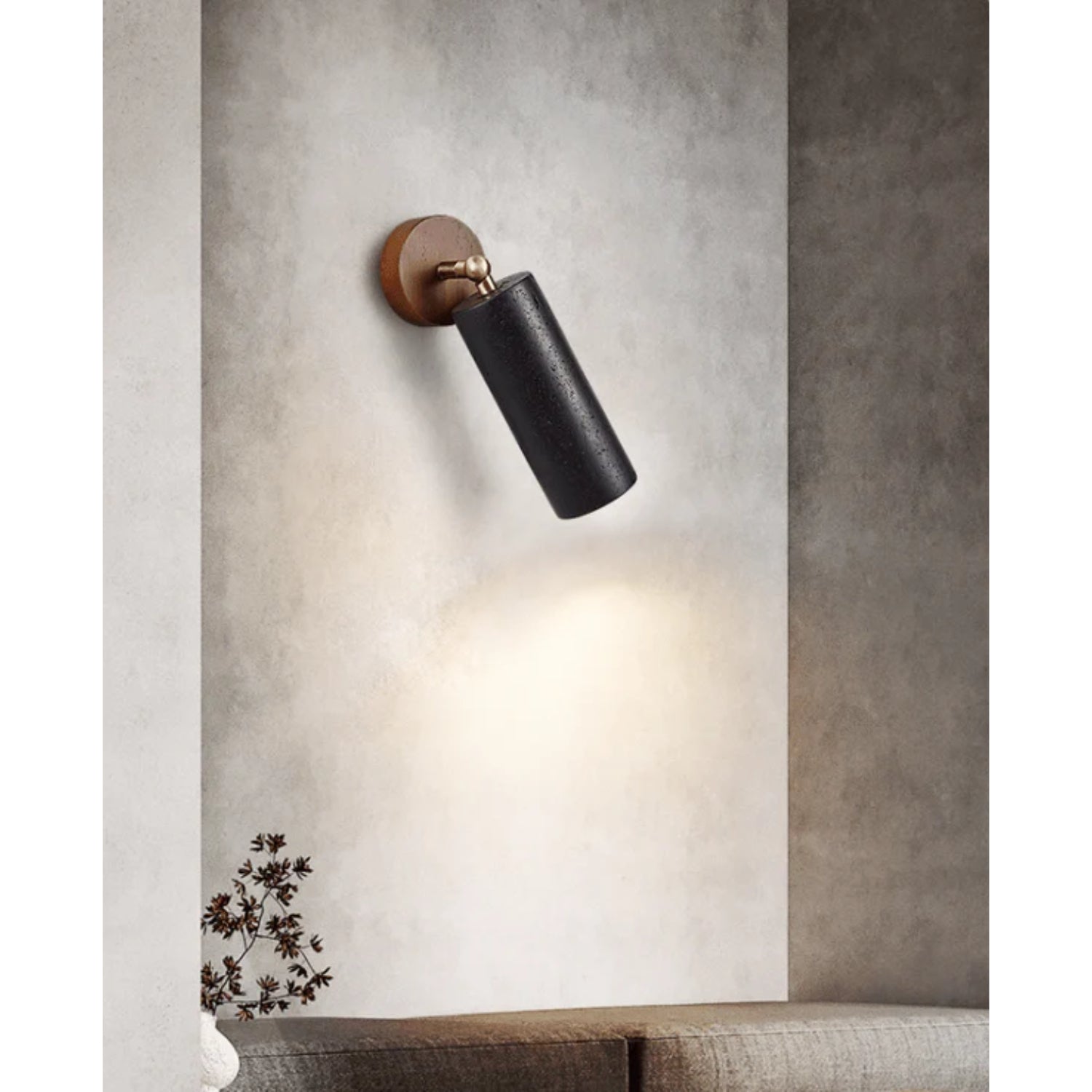 Casimo Natuursteen Wandlamp