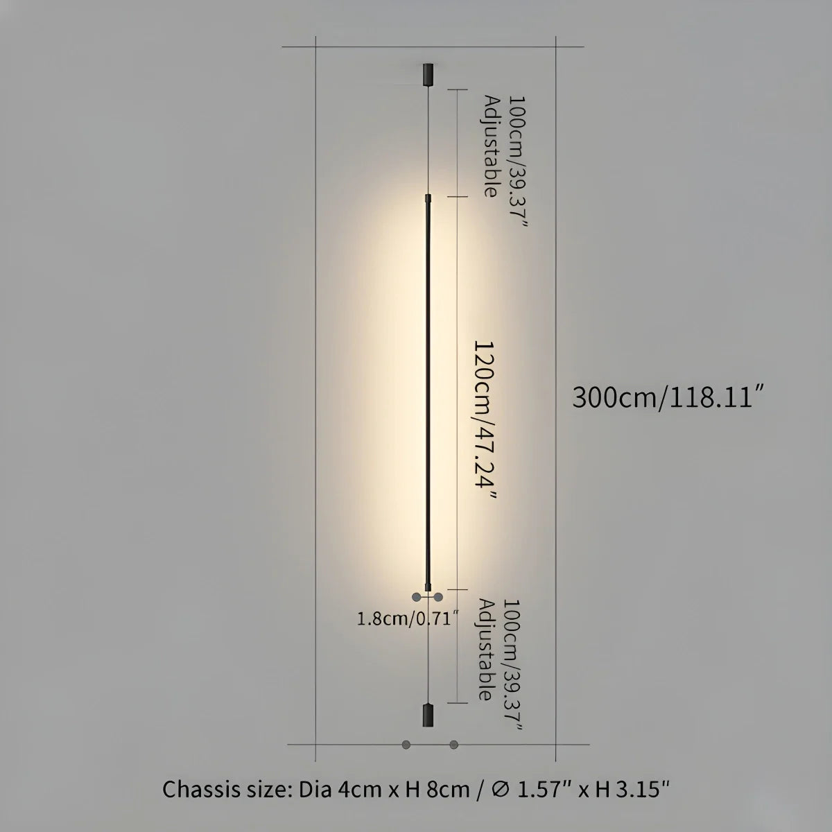 Belzon Vloer Tot Plafond Lamp