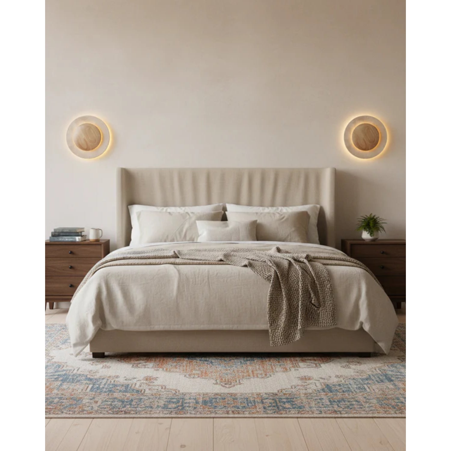 Celazo Natuursteen Wandlamp