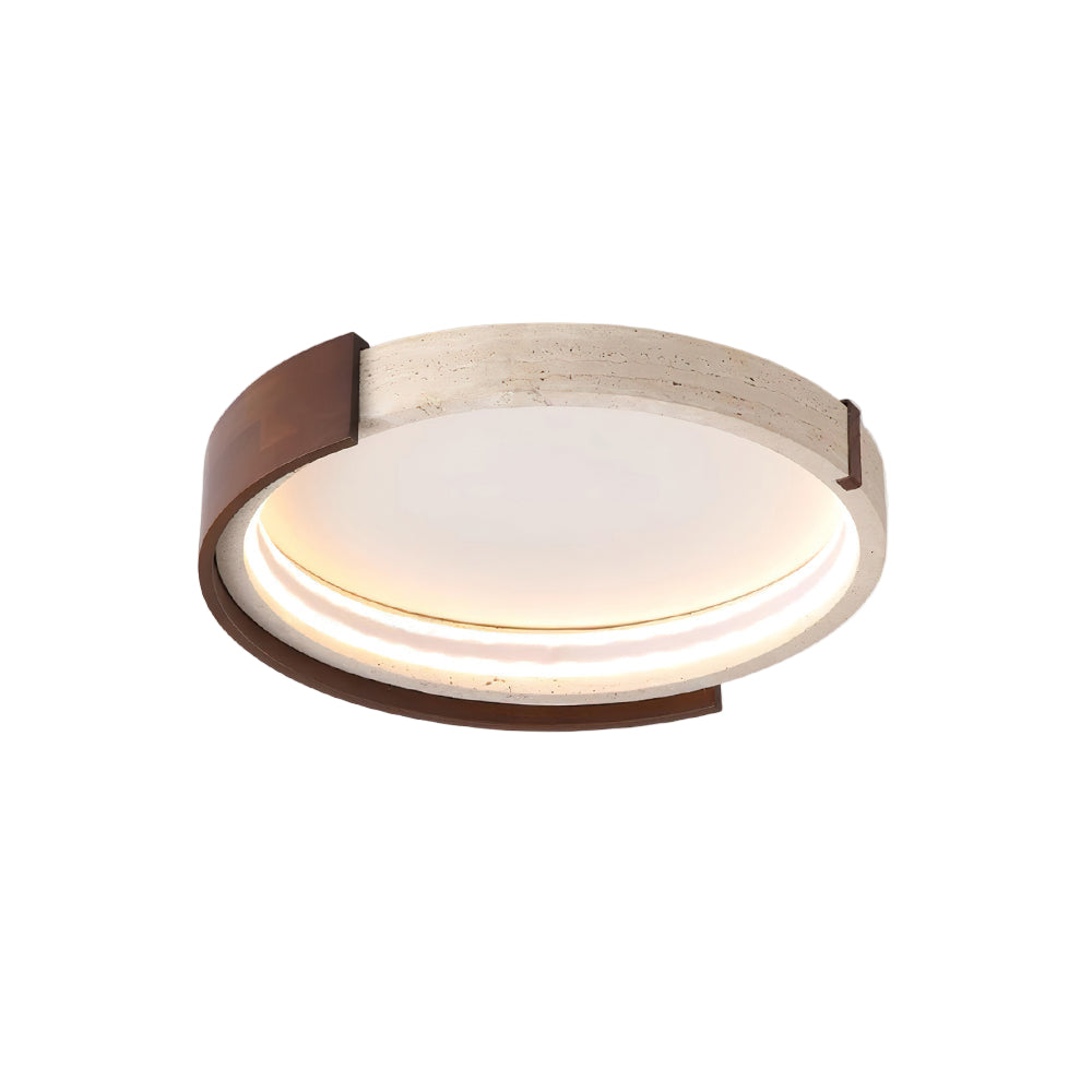 Cireqon Natuursteen Plafondlamp