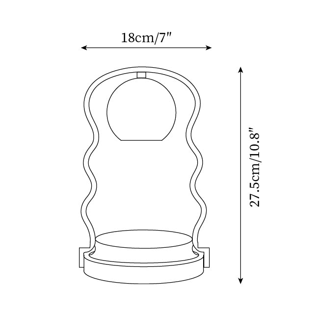Veloura Kaarslamp
