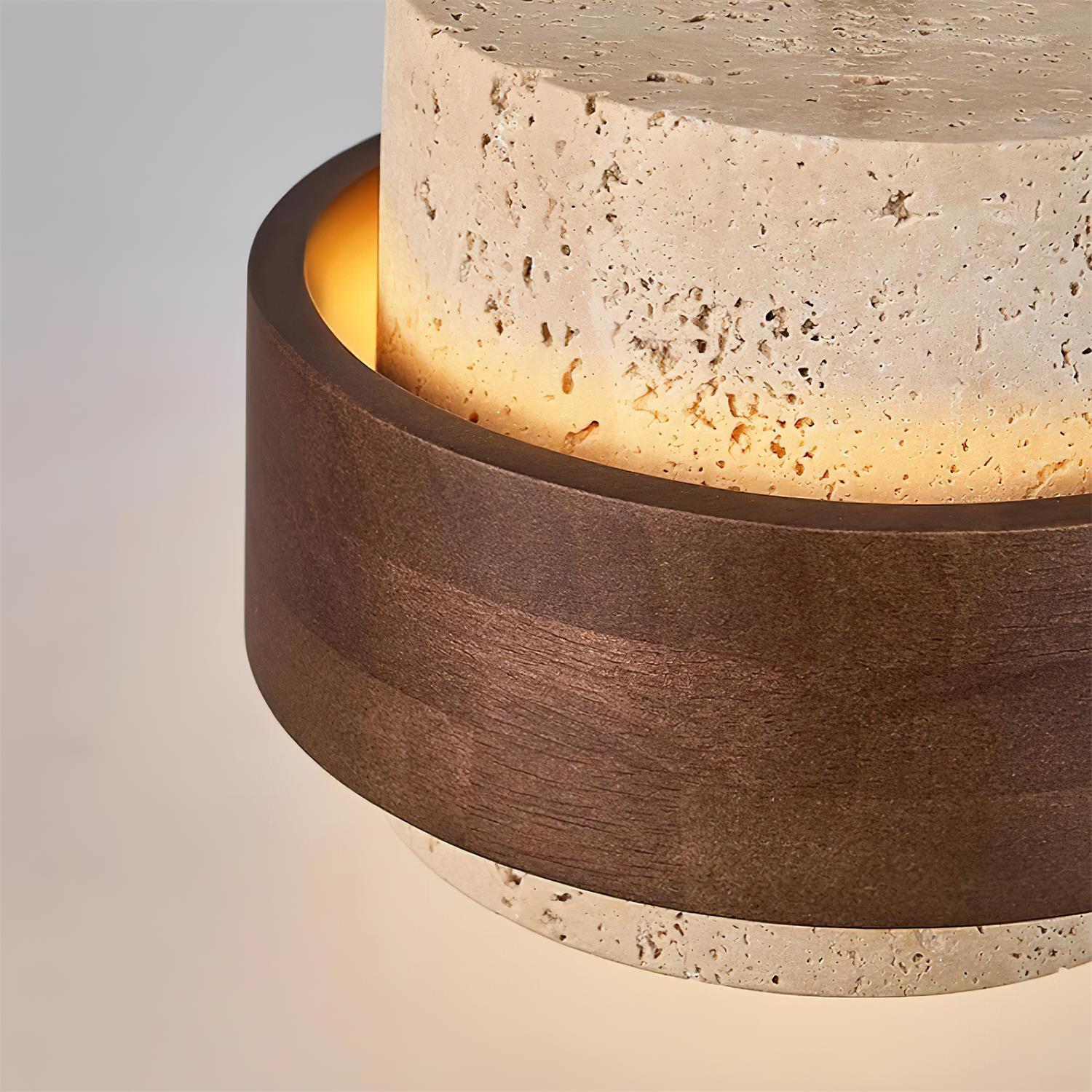 Juvetta Travertijn Wandlamp