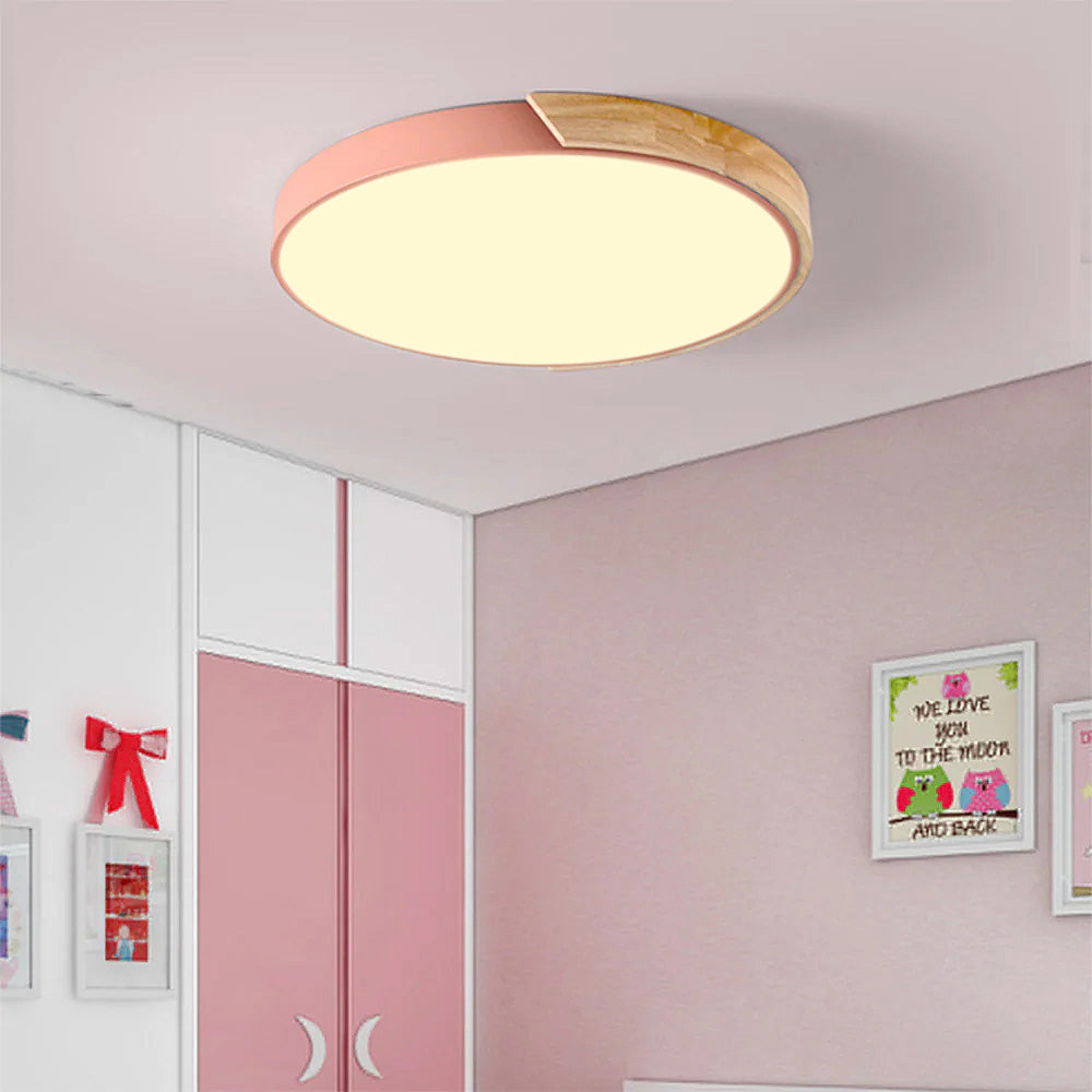 Haslon Ronde Plafondlamp