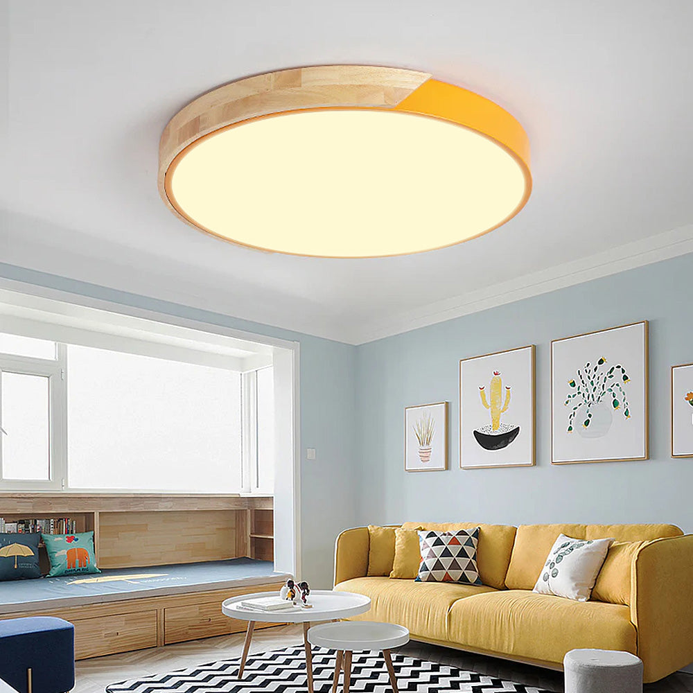 Haslon Ronde Plafondlamp