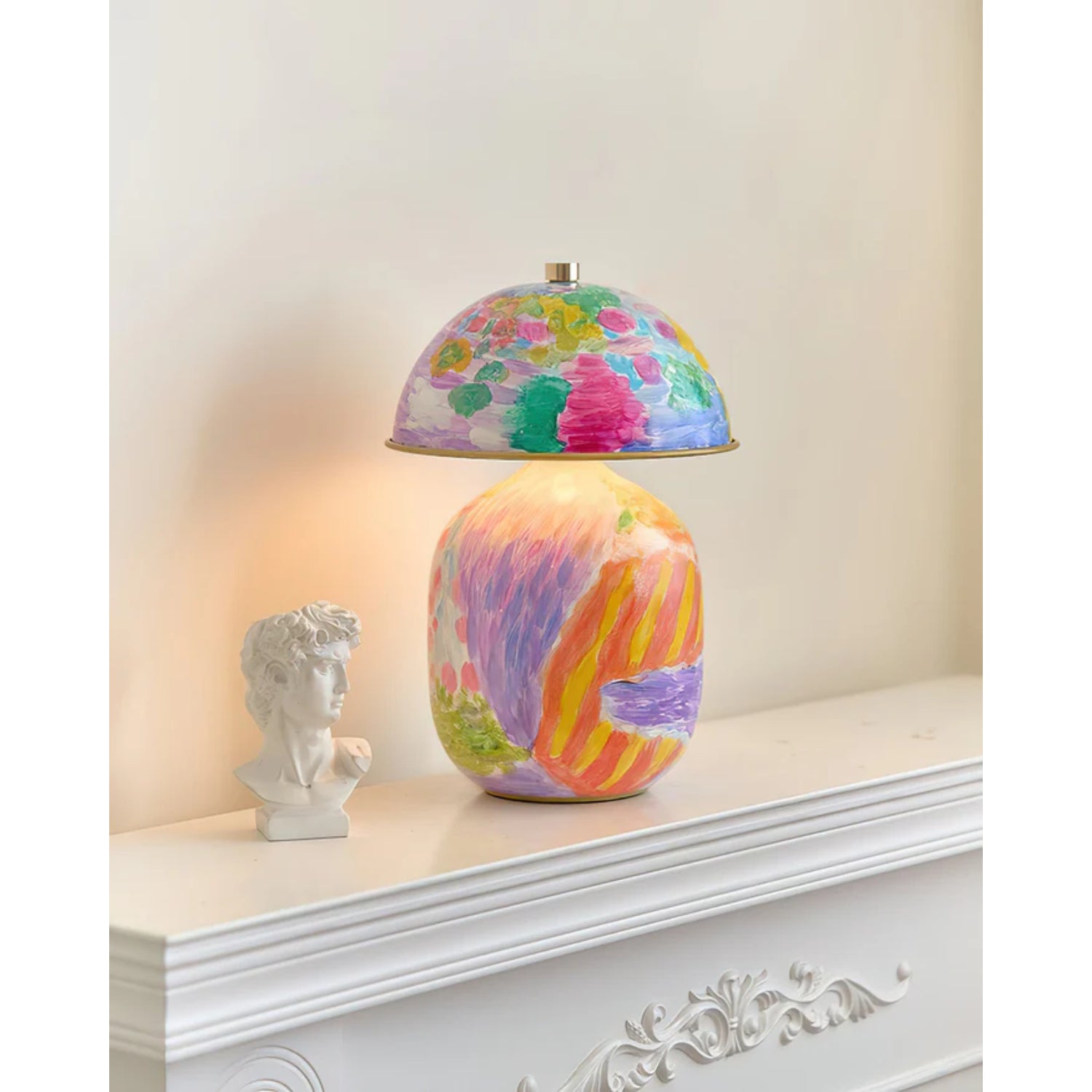 Lampada da tavolo Celo Geverfde