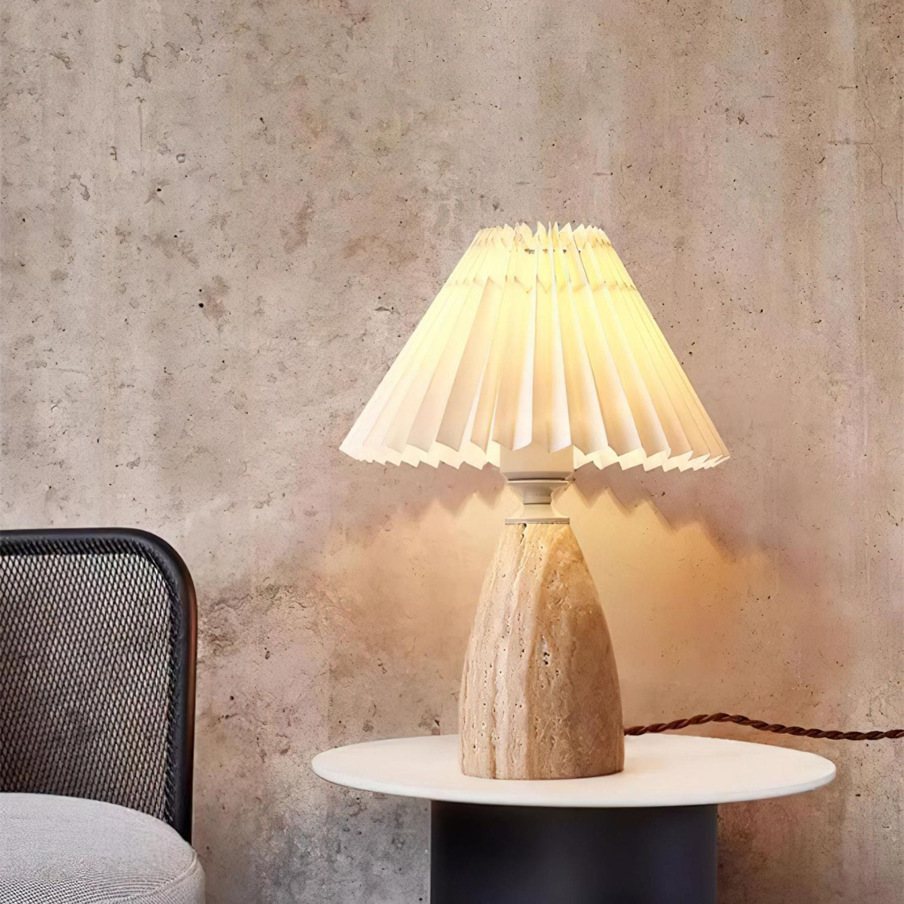 Fayna Natuursteen Tafellamp