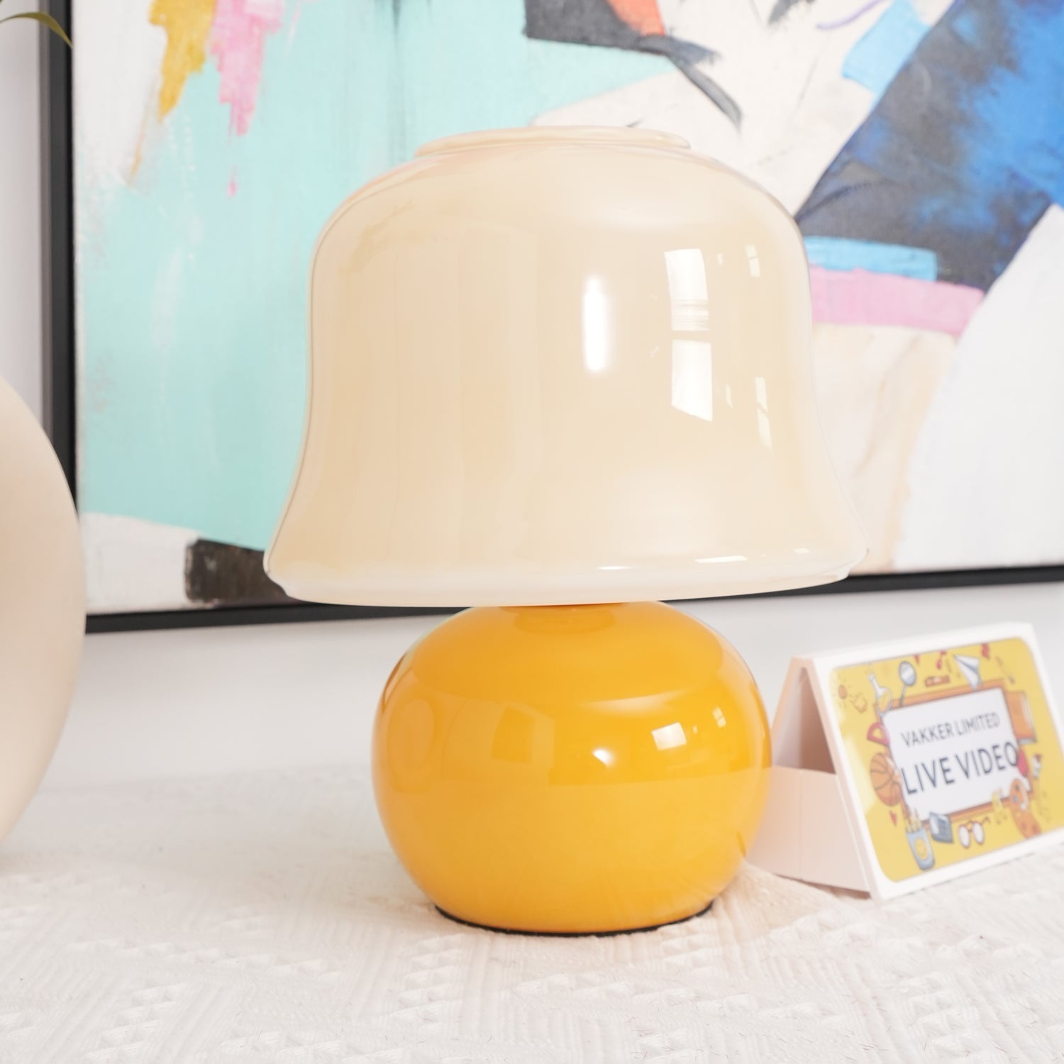 Cosmy Paddenstoel Tafellamp