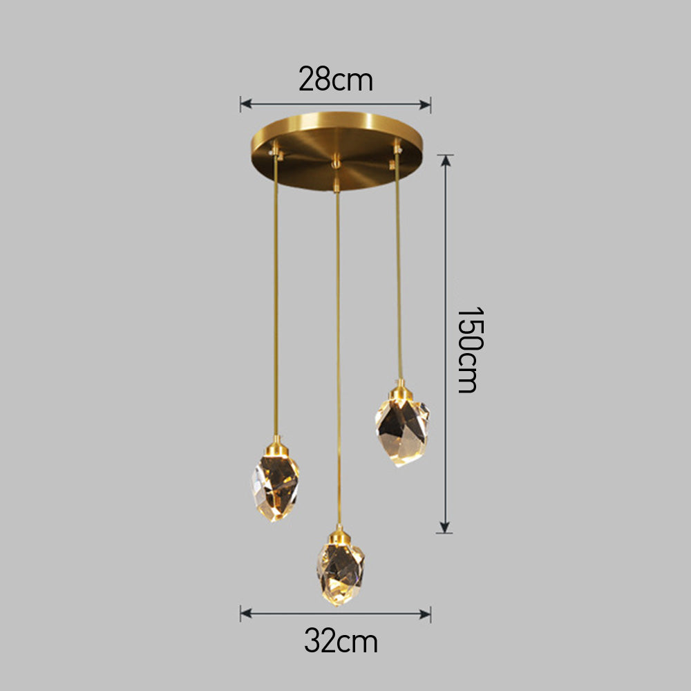 Raindrop Gouden Accent Hanglamp
