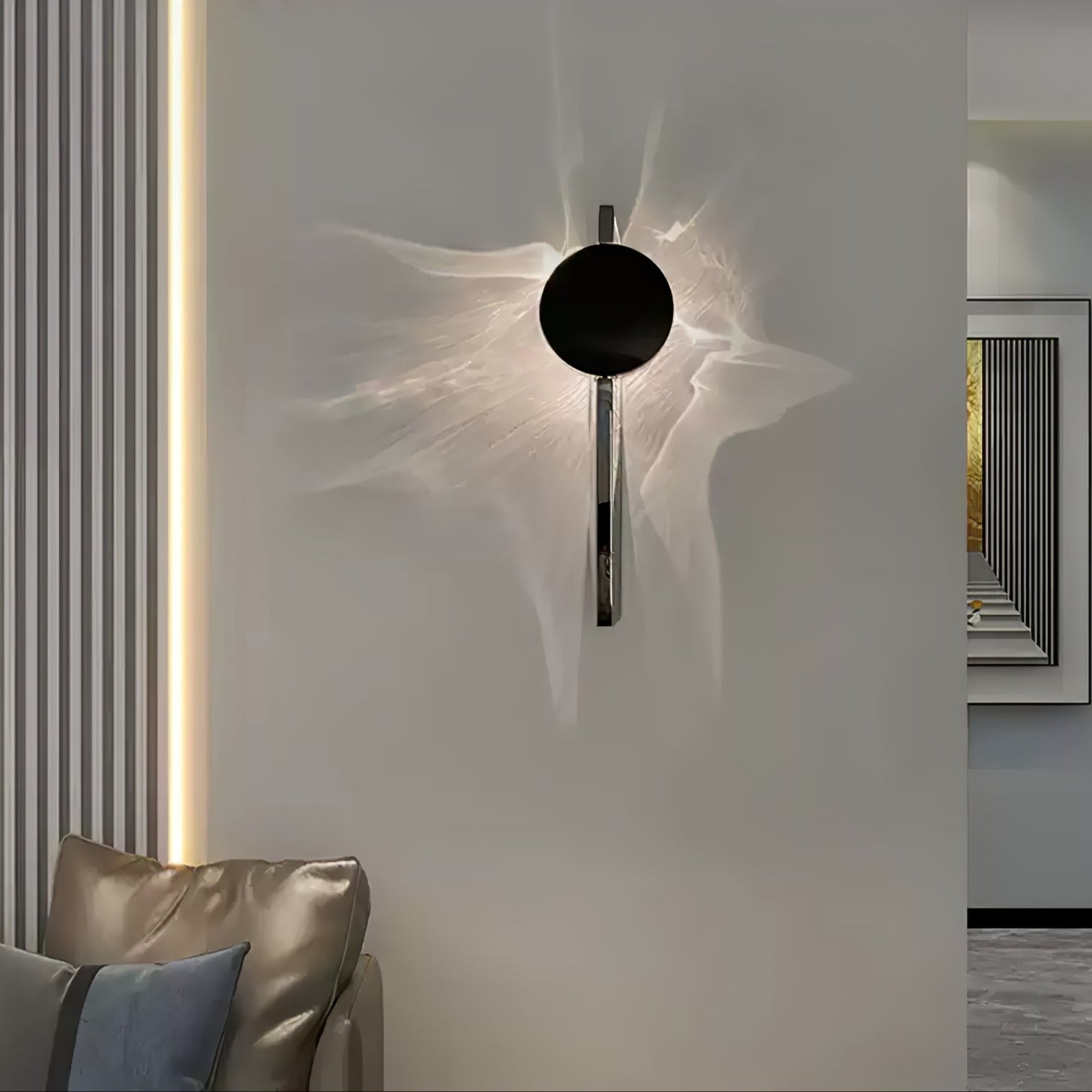 Domesi Lichtprojectie Wandlamp