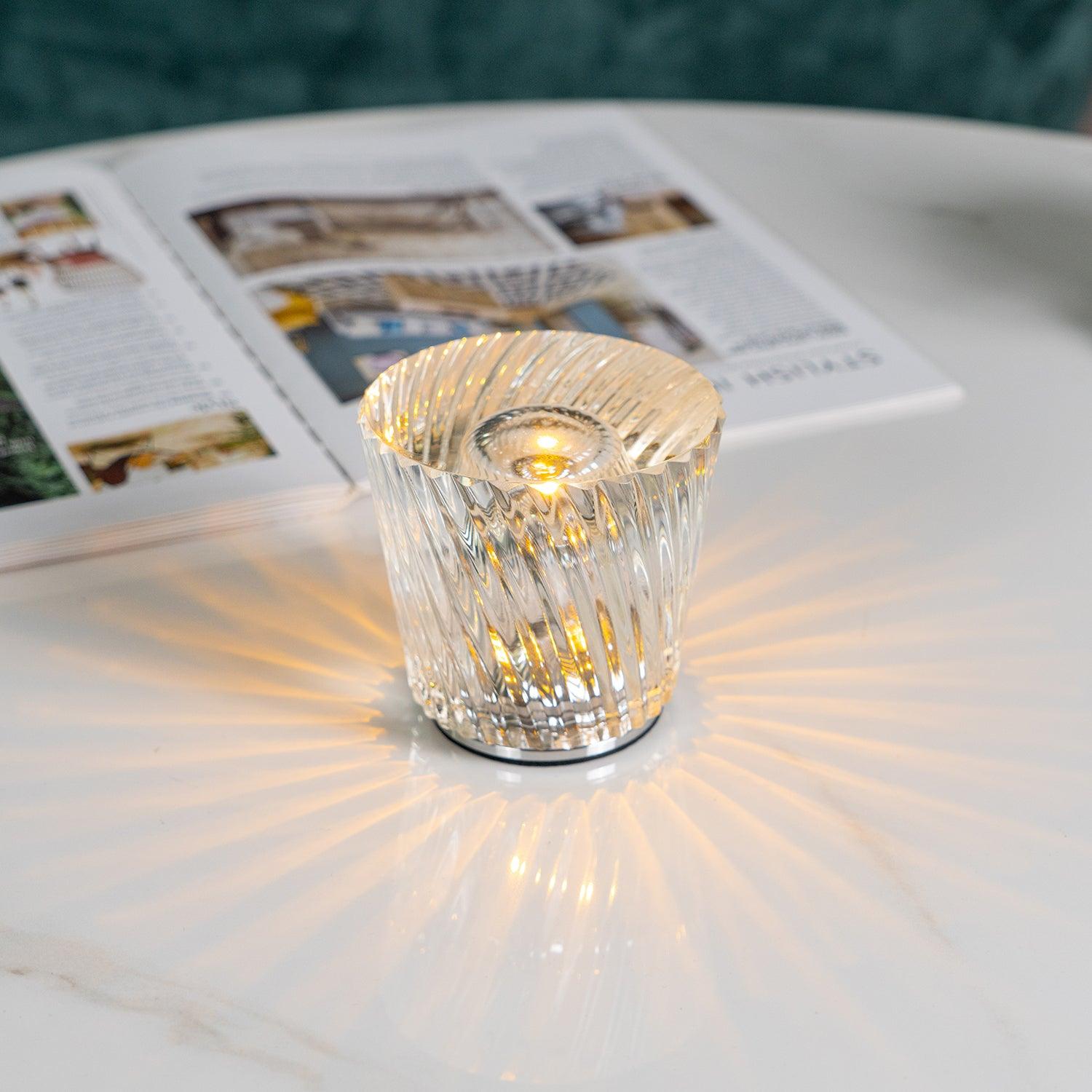 Lestar Kristal Tafellamp