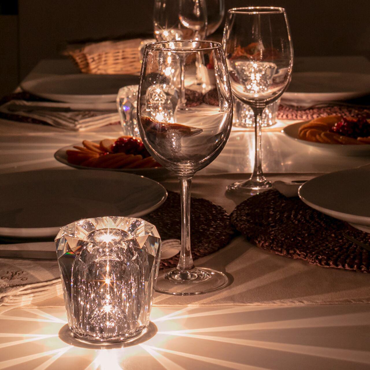 Lestar Kristal Tafellamp