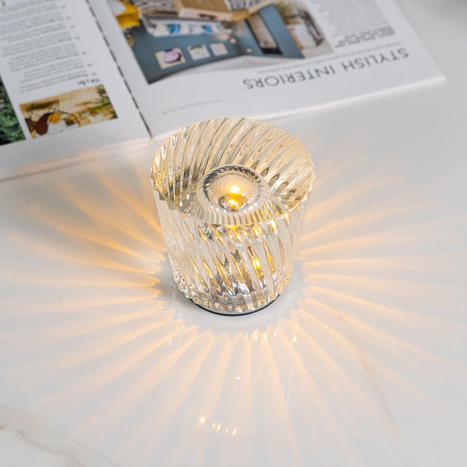 Lestar Kristal Tafellamp
