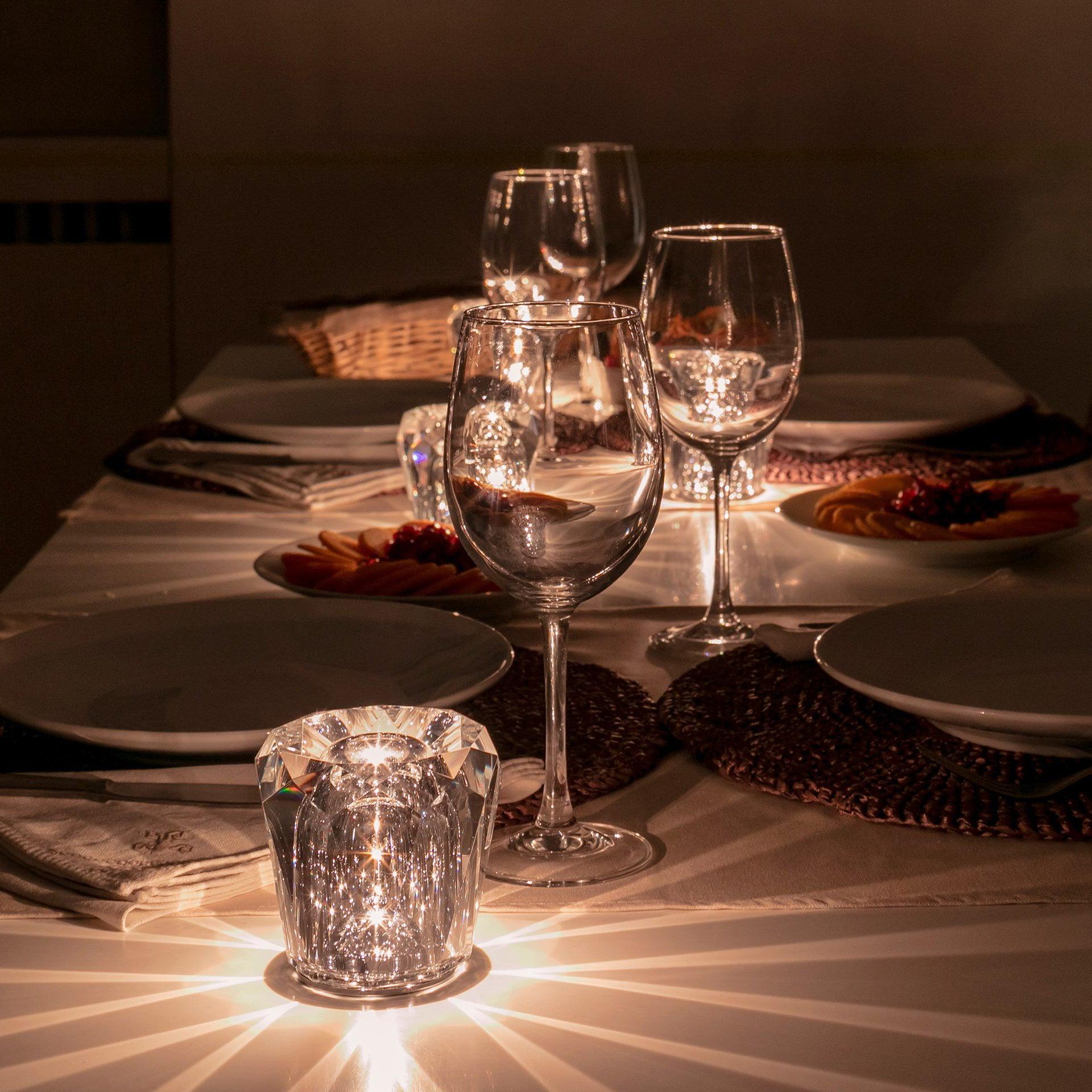 Lestar Kristal Tafellamp