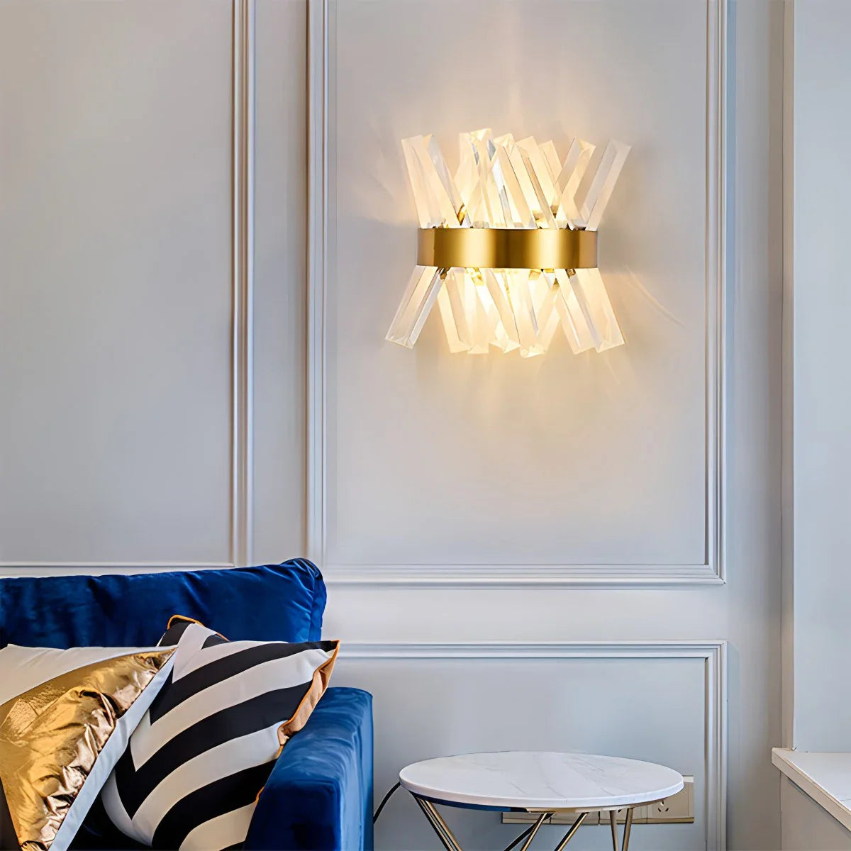 Virlen Kristal Wandlamp