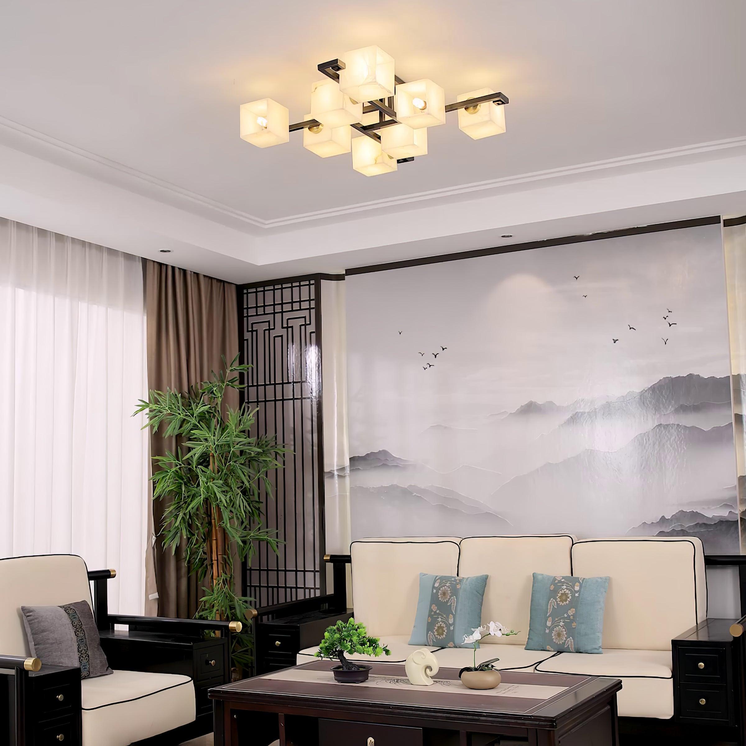 Cubilis Albasten Plafondlamp