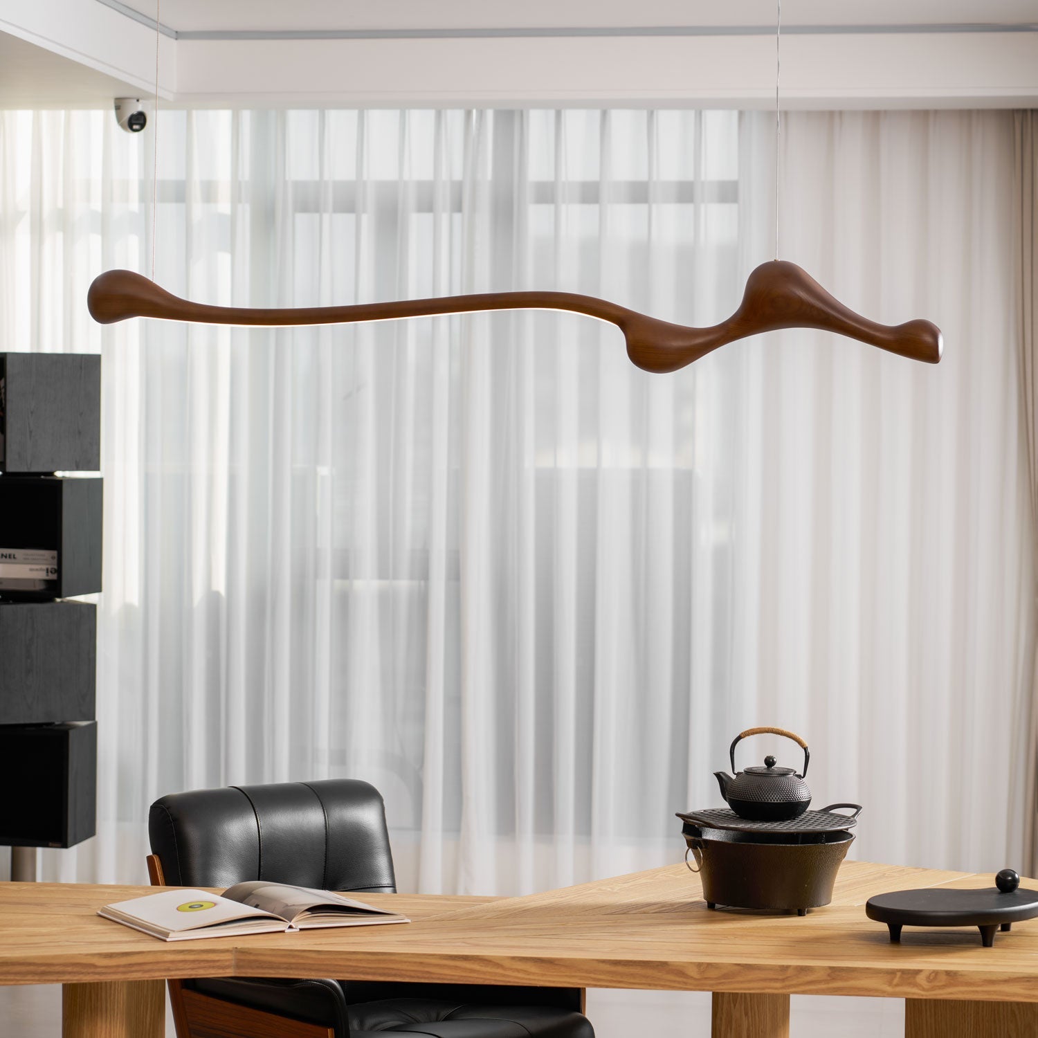 Culva Houten Hanglamp
