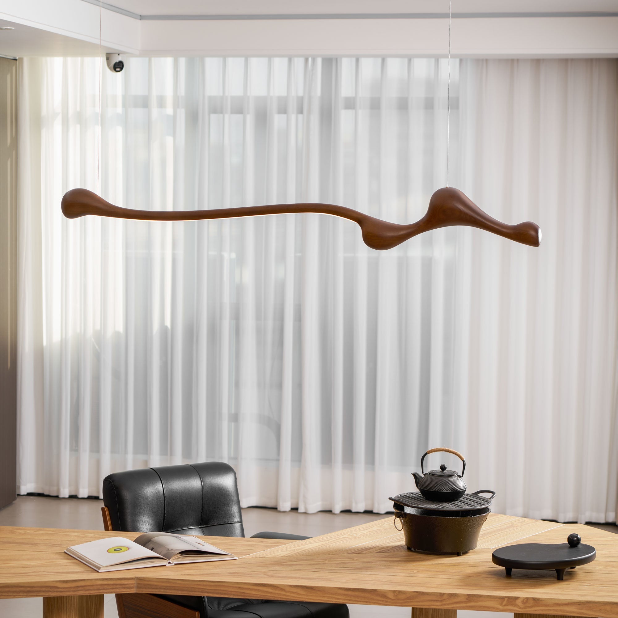 Culva Houten Hanglamp