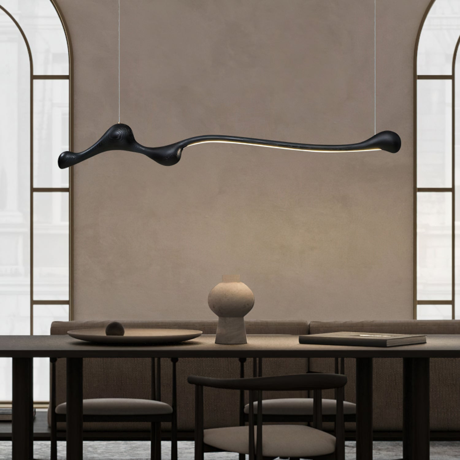 Culva Houten Hanglamp