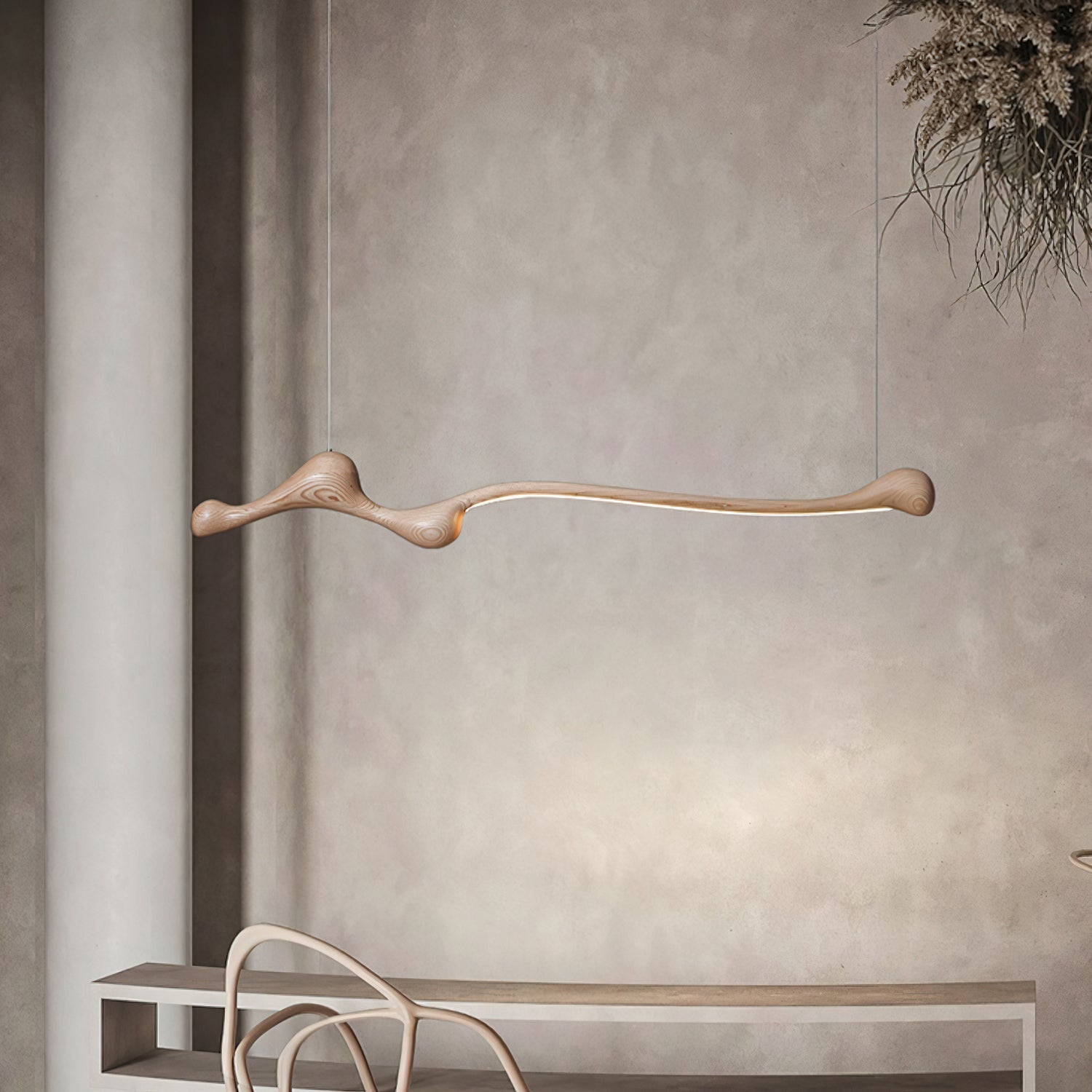 Culva Houten Hanglamp