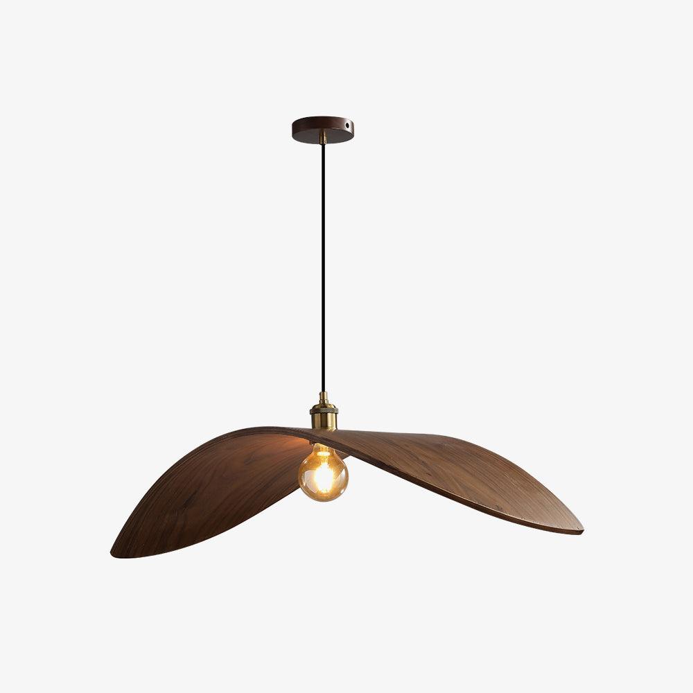 Gebogen Houtdesign Hanglamp