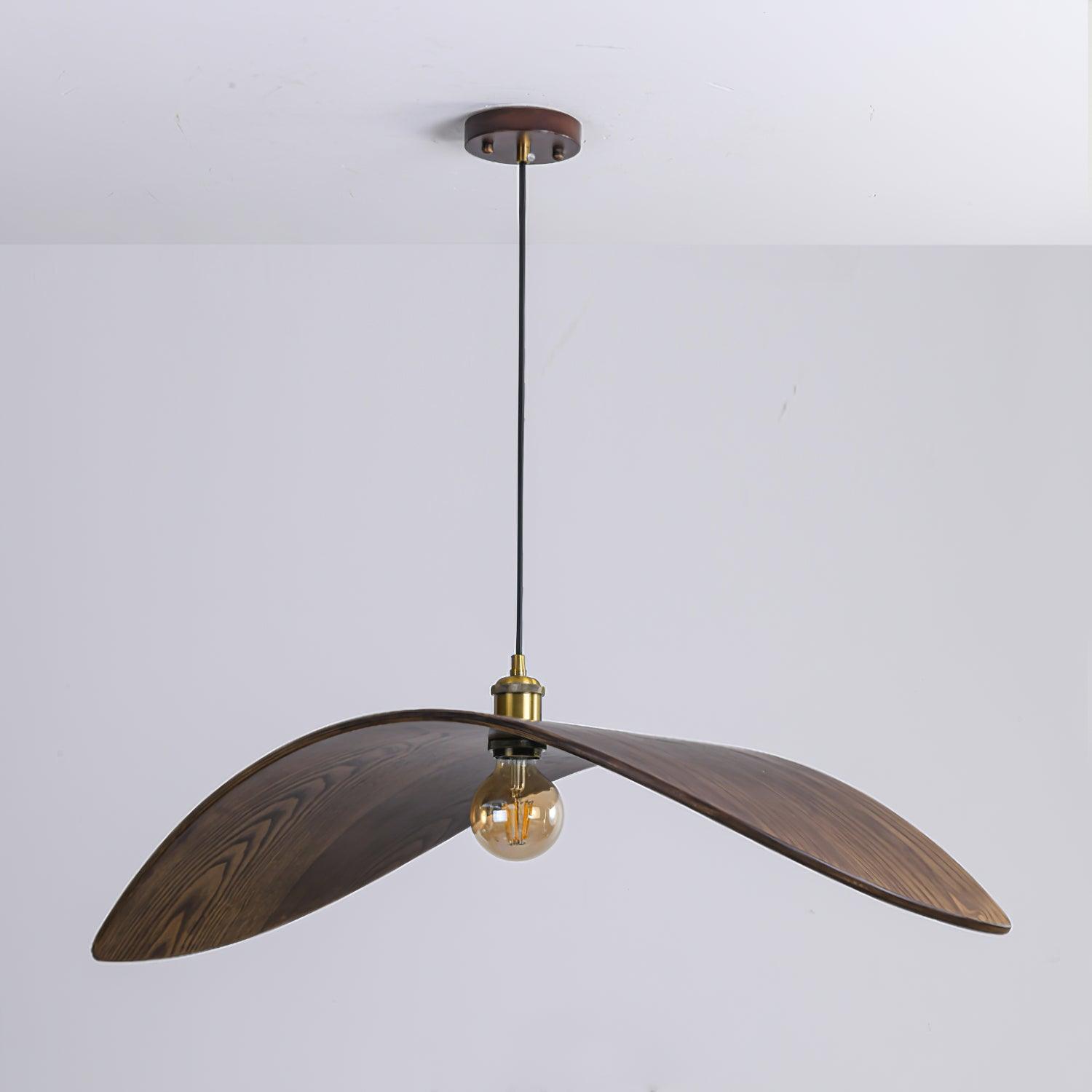 Gebogen Houtdesign Hanglamp