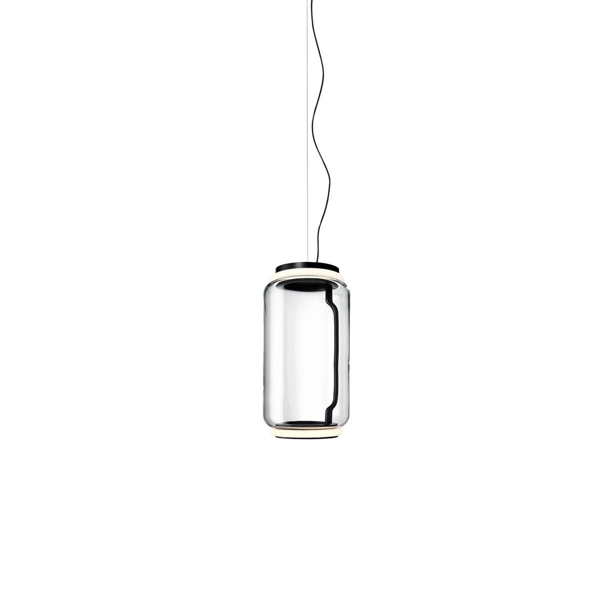 Teyylino Cilindrische Glazen Hanglamp