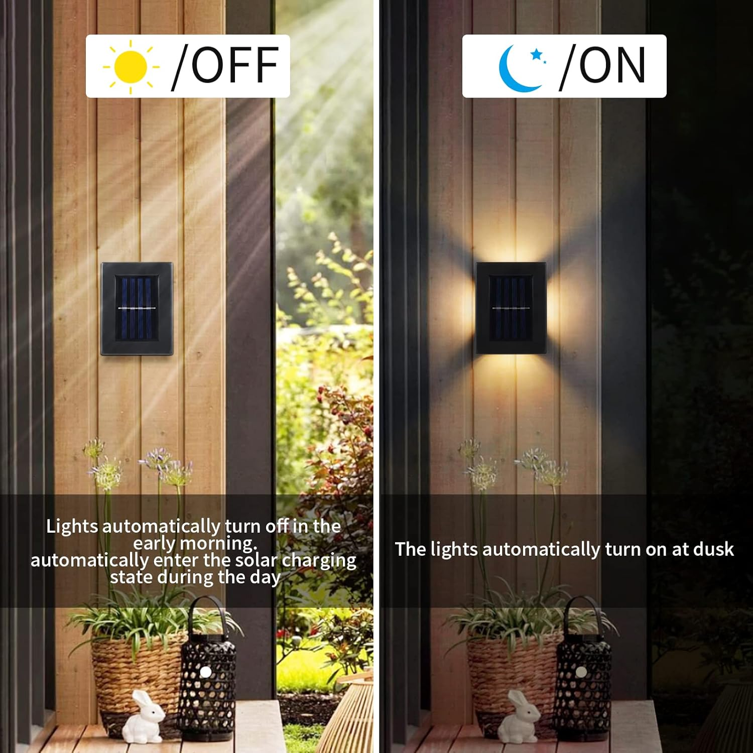 Evoa Solar Outdoor Wandlamp