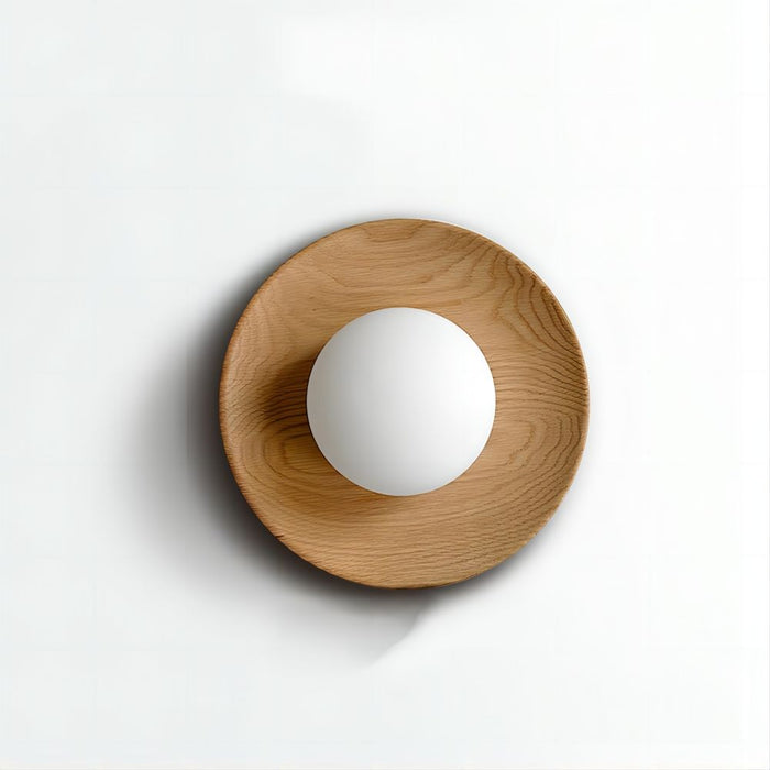 Ozon Houten Wandlamp